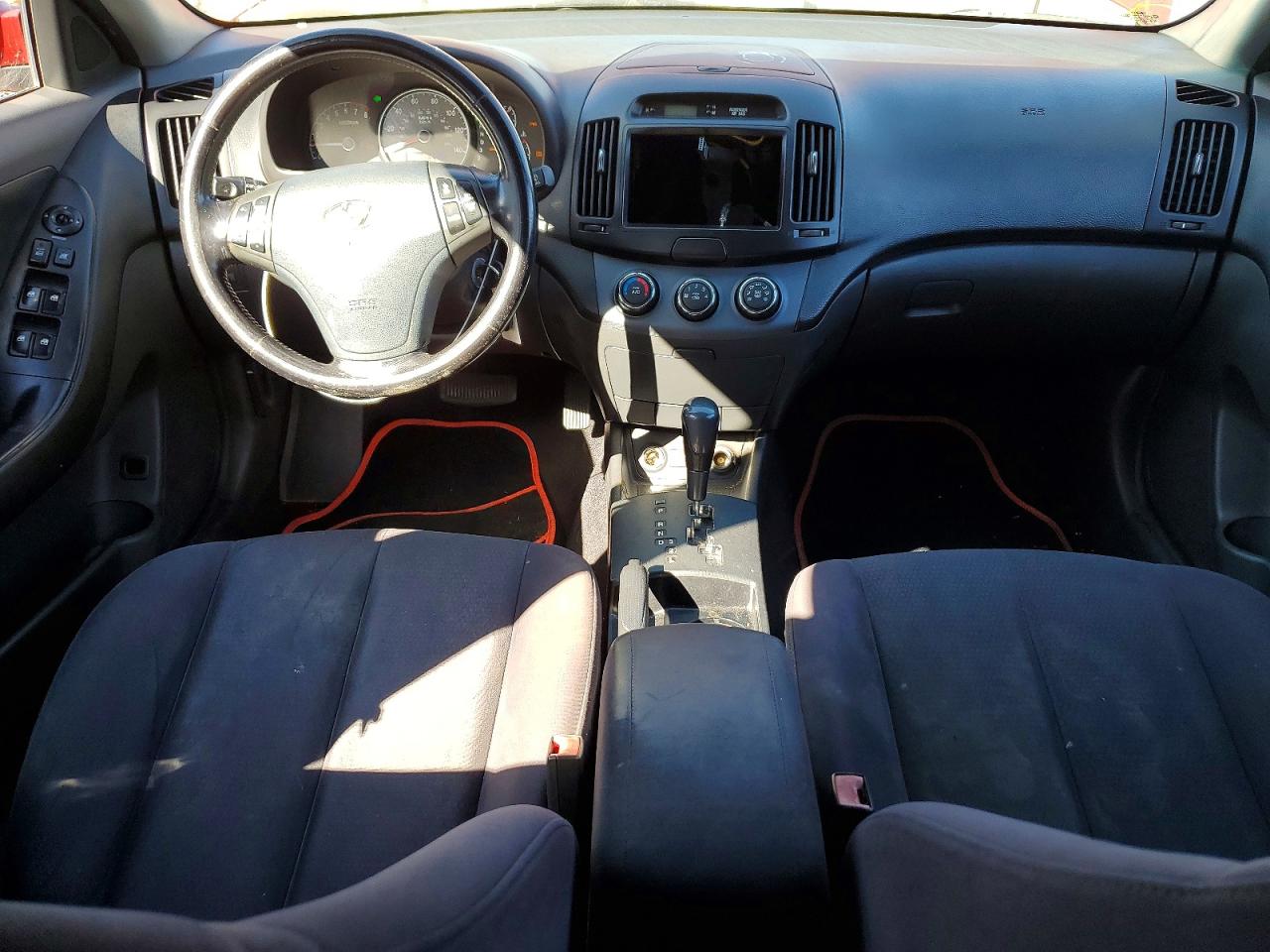 2008 Hyundai Elantra Gls Red vin: KMHDU46D98U305844