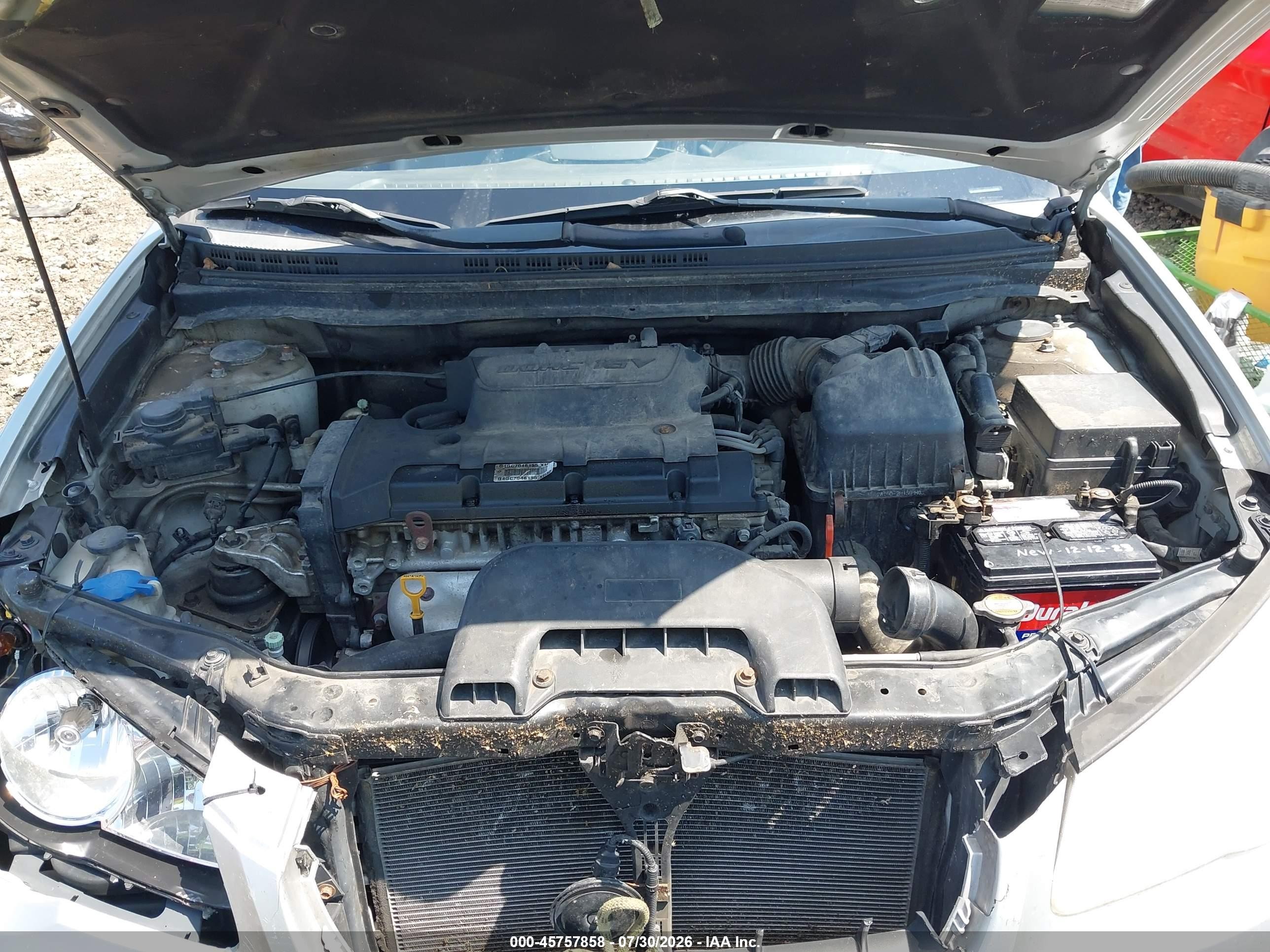 2008 Hyundai Elantra Gls/se Silver vin: KMHDU46D98U334471