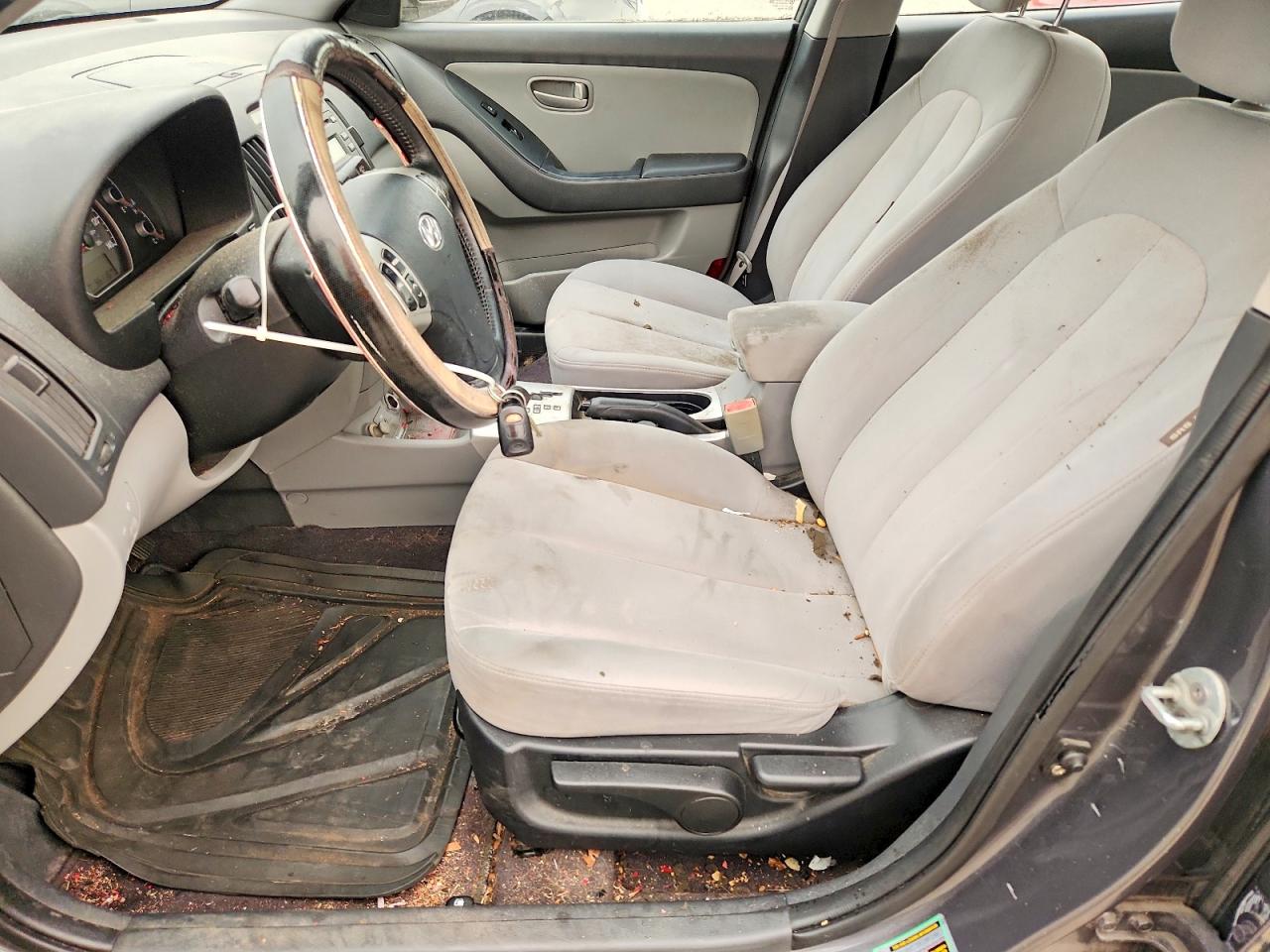 2008 Hyundai Elantra Gls Gray vin: KMHDU46D98U368006