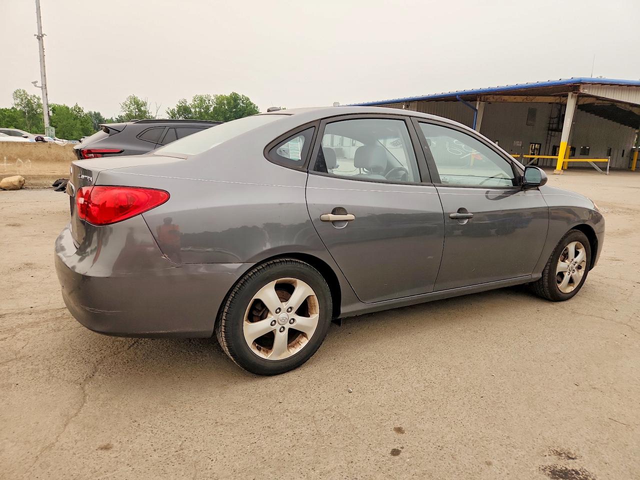 2008 Hyundai Elantra Gls Gray vin: KMHDU46D98U368006