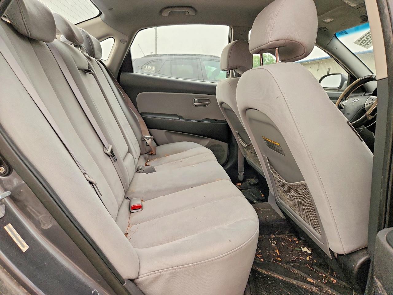 2008 Hyundai Elantra Gls Gray vin: KMHDU46D98U368006