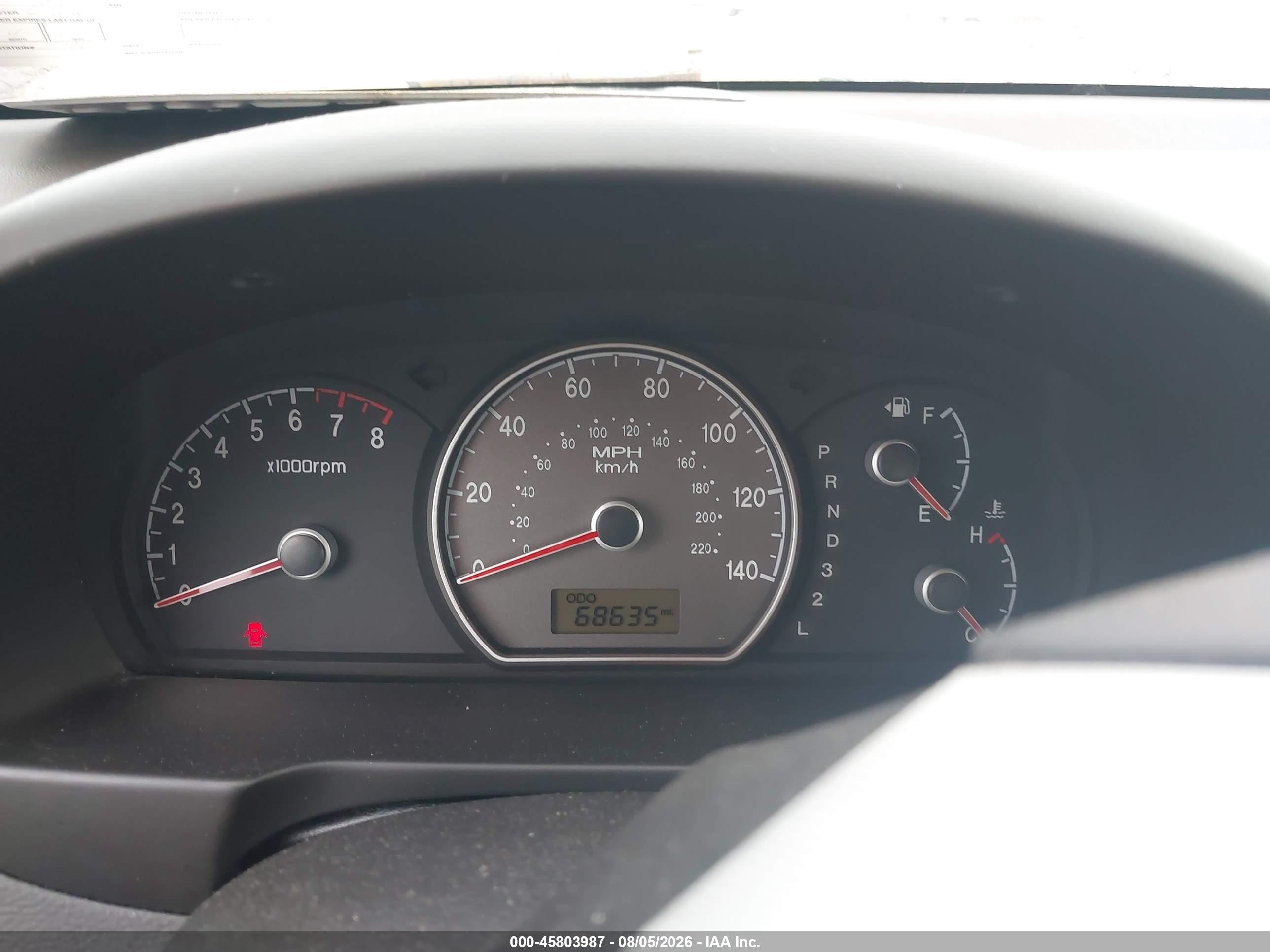 2008 Hyundai Elantra Gls/se Maroon vin: KMHDU46D98U382875