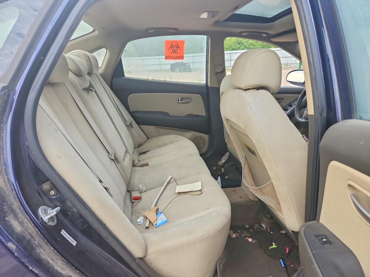 2008 Hyundai Elantra Gls Фиолетовый vin: KMHDU46D98U401666