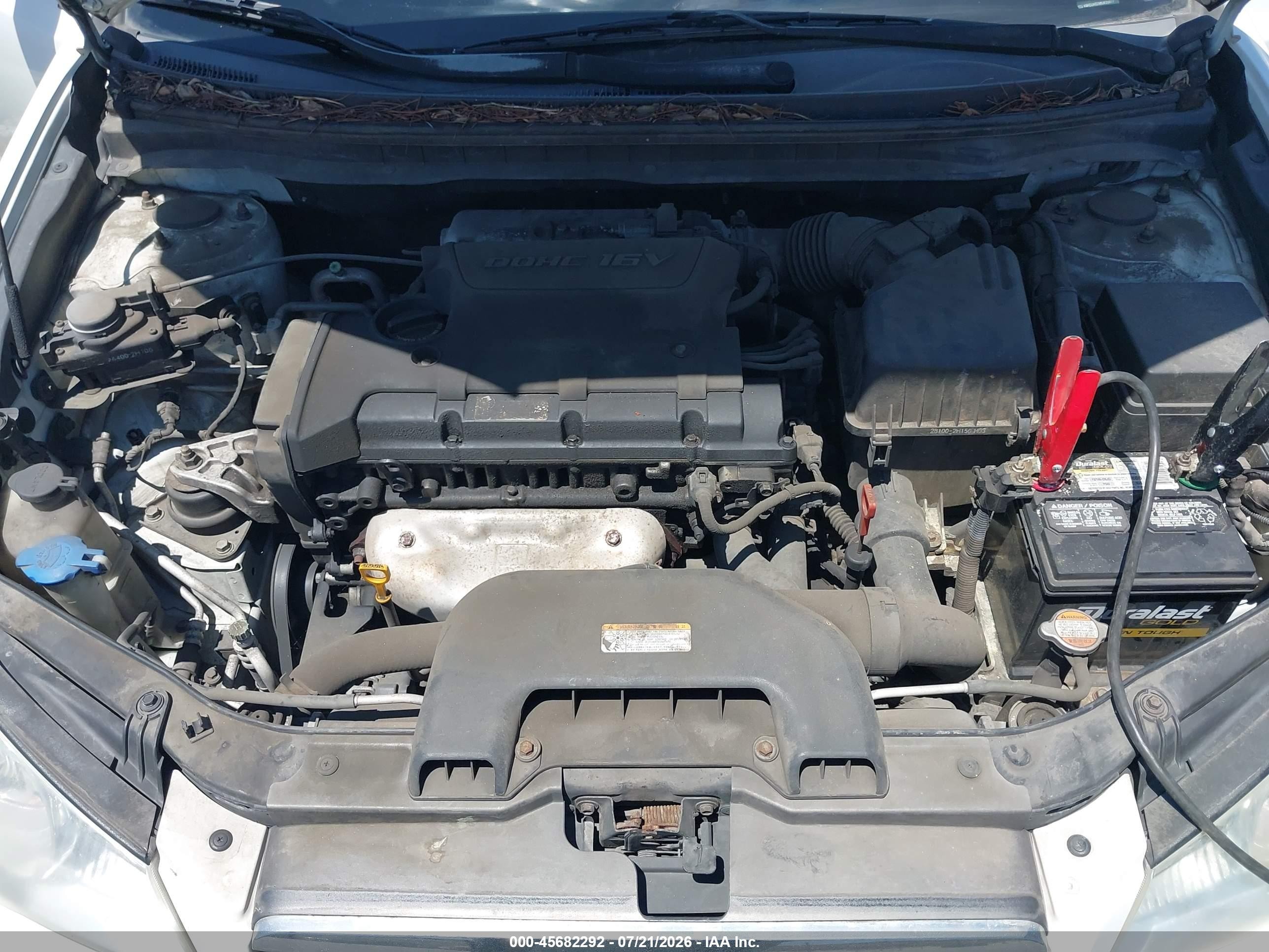 2008 Hyundai Elantra Gls/se White vin: KMHDU46D98U435977