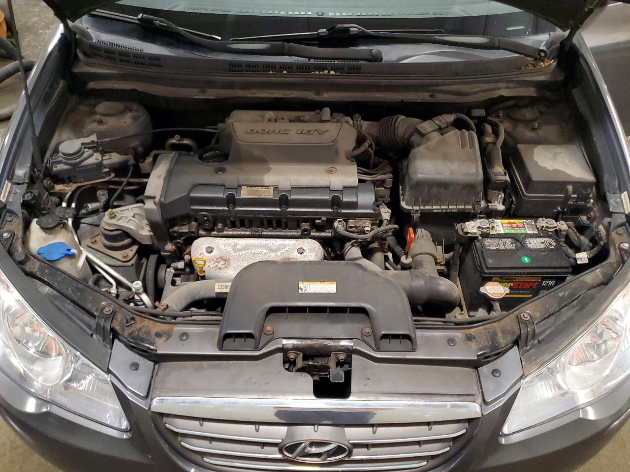 2008 Hyundai Elantra Gls Серый vin: KMHDU46D98U484564