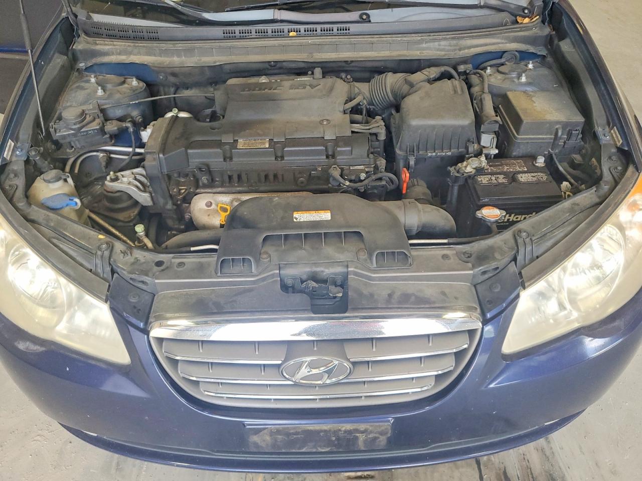 2008 Hyundai Elantra Gls Blue vin: KMHDU46D98U491028