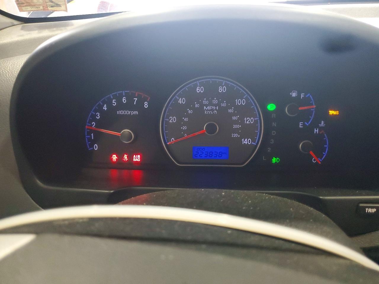 2008 Hyundai Elantra Gls Blue vin: KMHDU46D98U491028