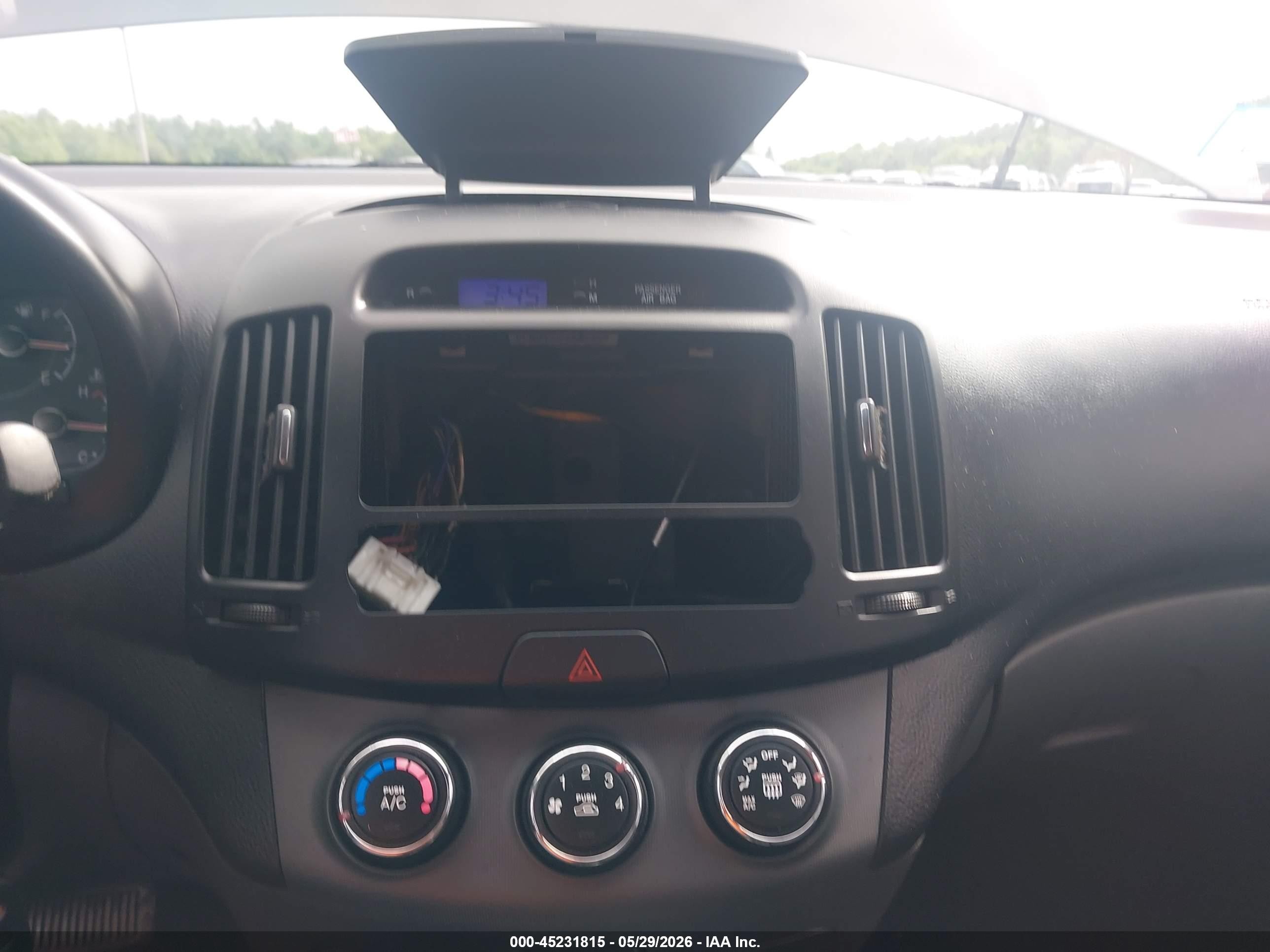 2008 Hyundai Elantra Gls/se Gray vin: KMHDU46D98U499128