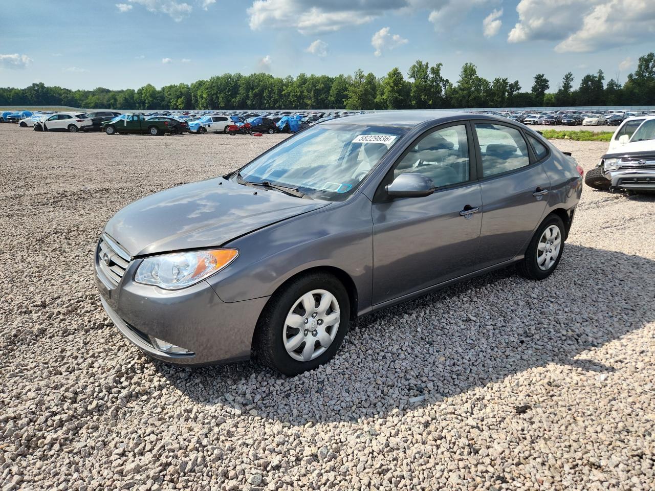 2008 Hyundai Elantra Gls/se/limited Gray vin: KMHDU46D98U523041