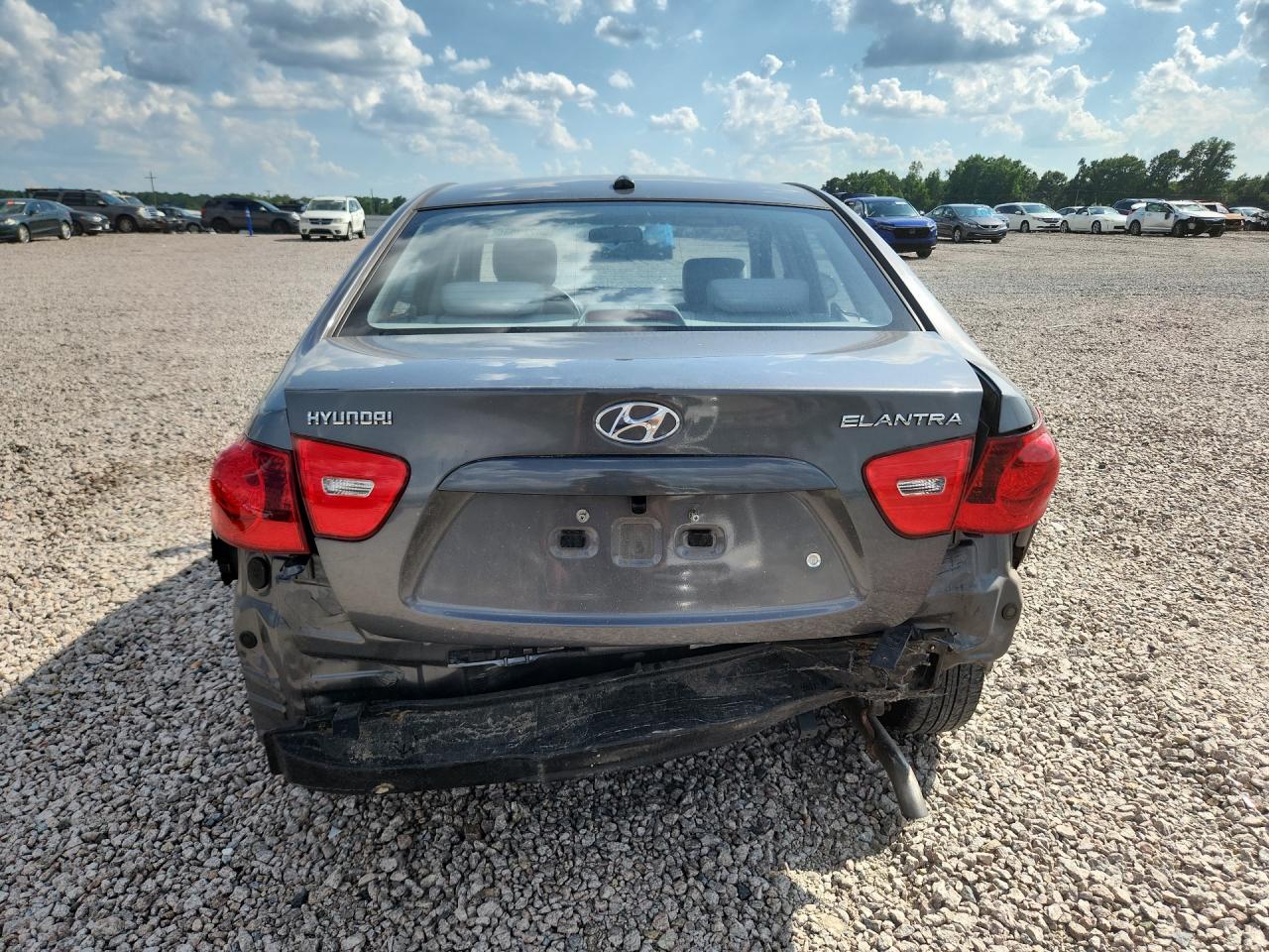 2008 Hyundai Elantra Gls/se/limited Gray vin: KMHDU46D98U523041