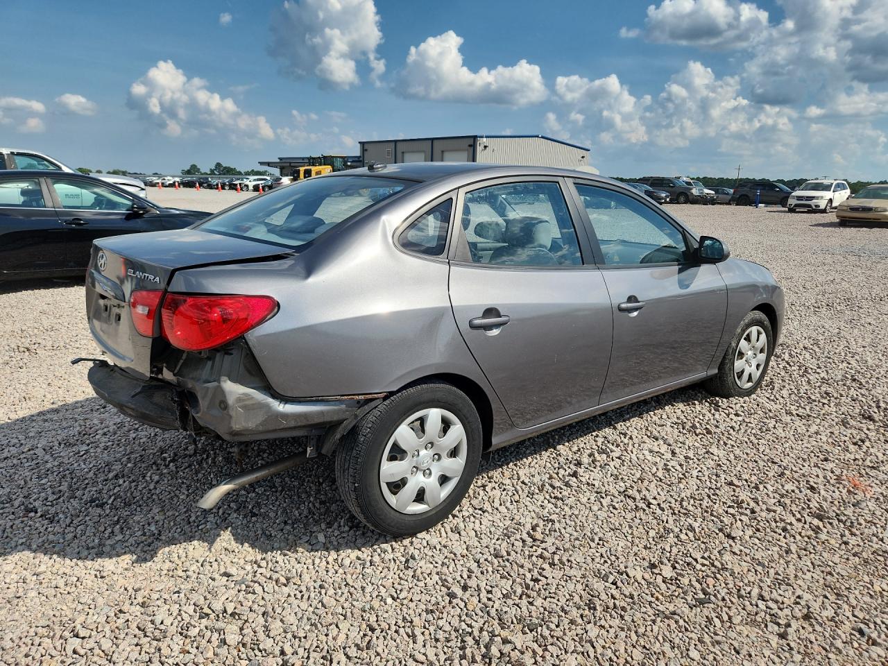 2008 Hyundai Elantra Gls/se/limited Gray vin: KMHDU46D98U523041