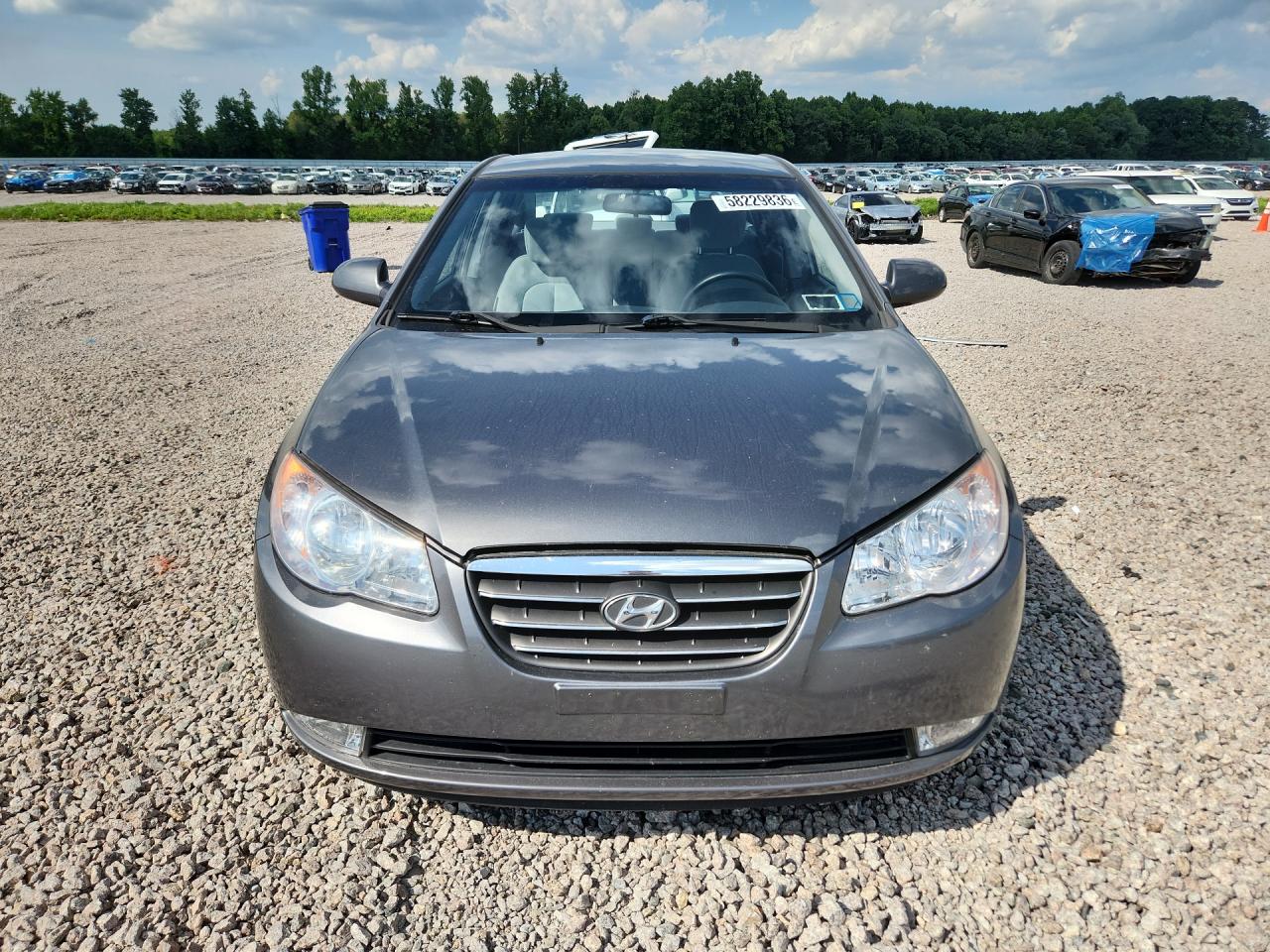 2008 Hyundai Elantra Gls/se/limited Gray vin: KMHDU46D98U523041