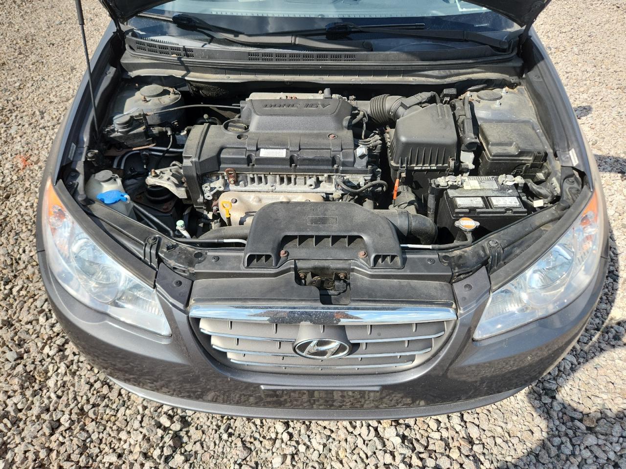 2008 Hyundai Elantra Gls/se/limited Gray vin: KMHDU46D98U523041