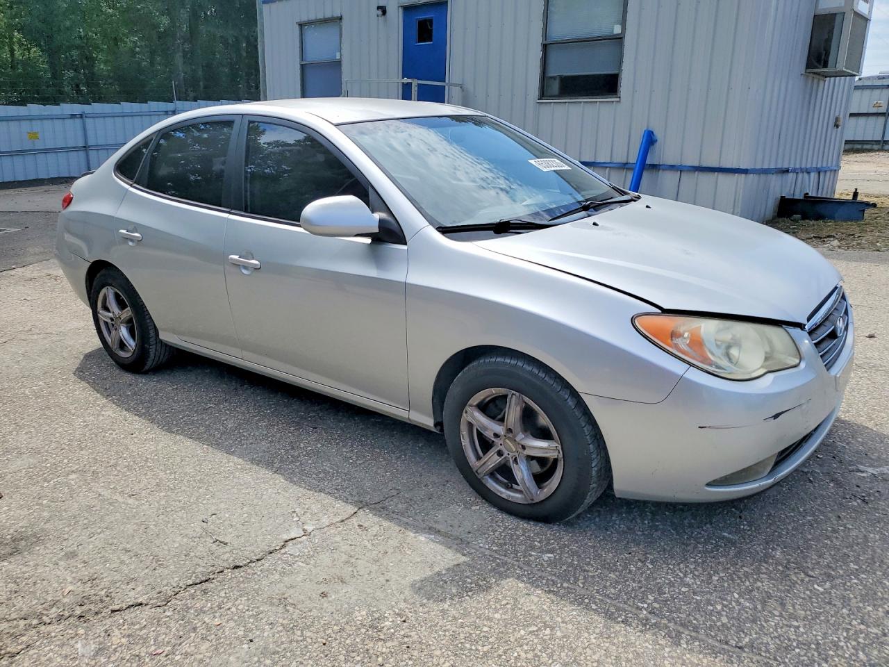 2008 Hyundai Elantra Gls Silver vin: KMHDU46D98U534959
