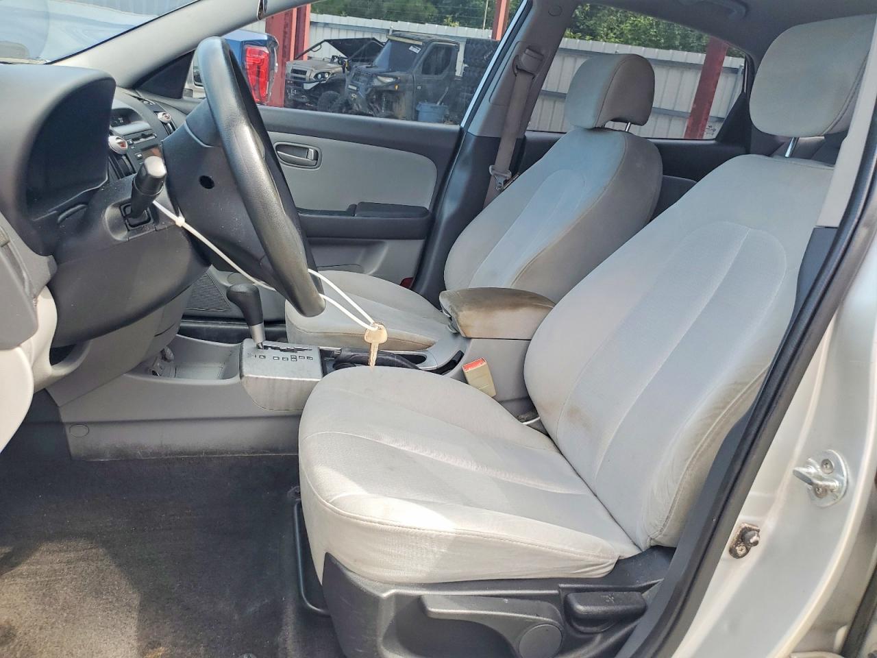 2008 Hyundai Elantra Gls Silver vin: KMHDU46D98U534959