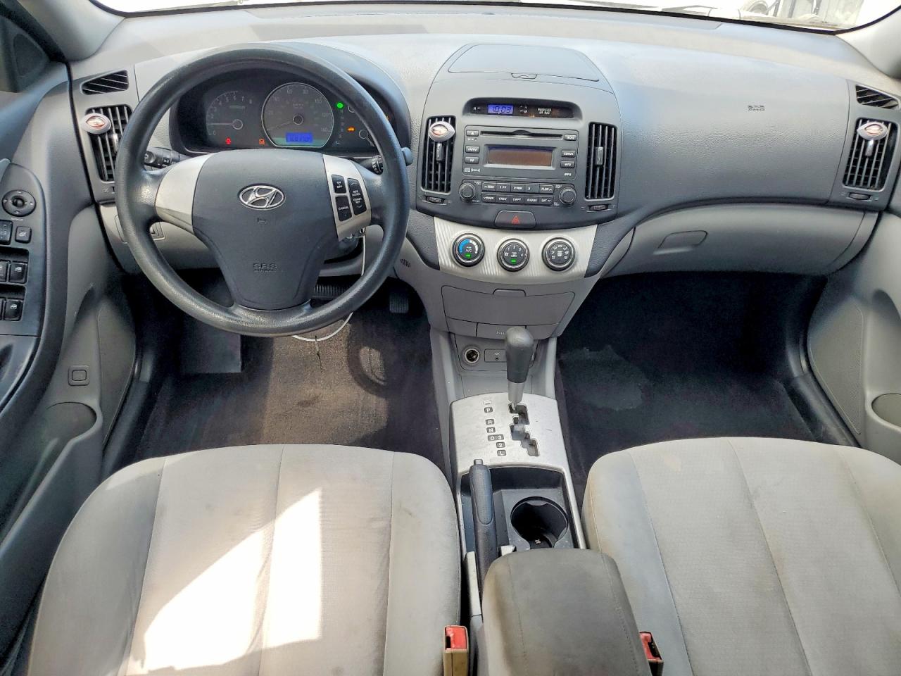 2008 Hyundai Elantra Gls Silver vin: KMHDU46D98U534959