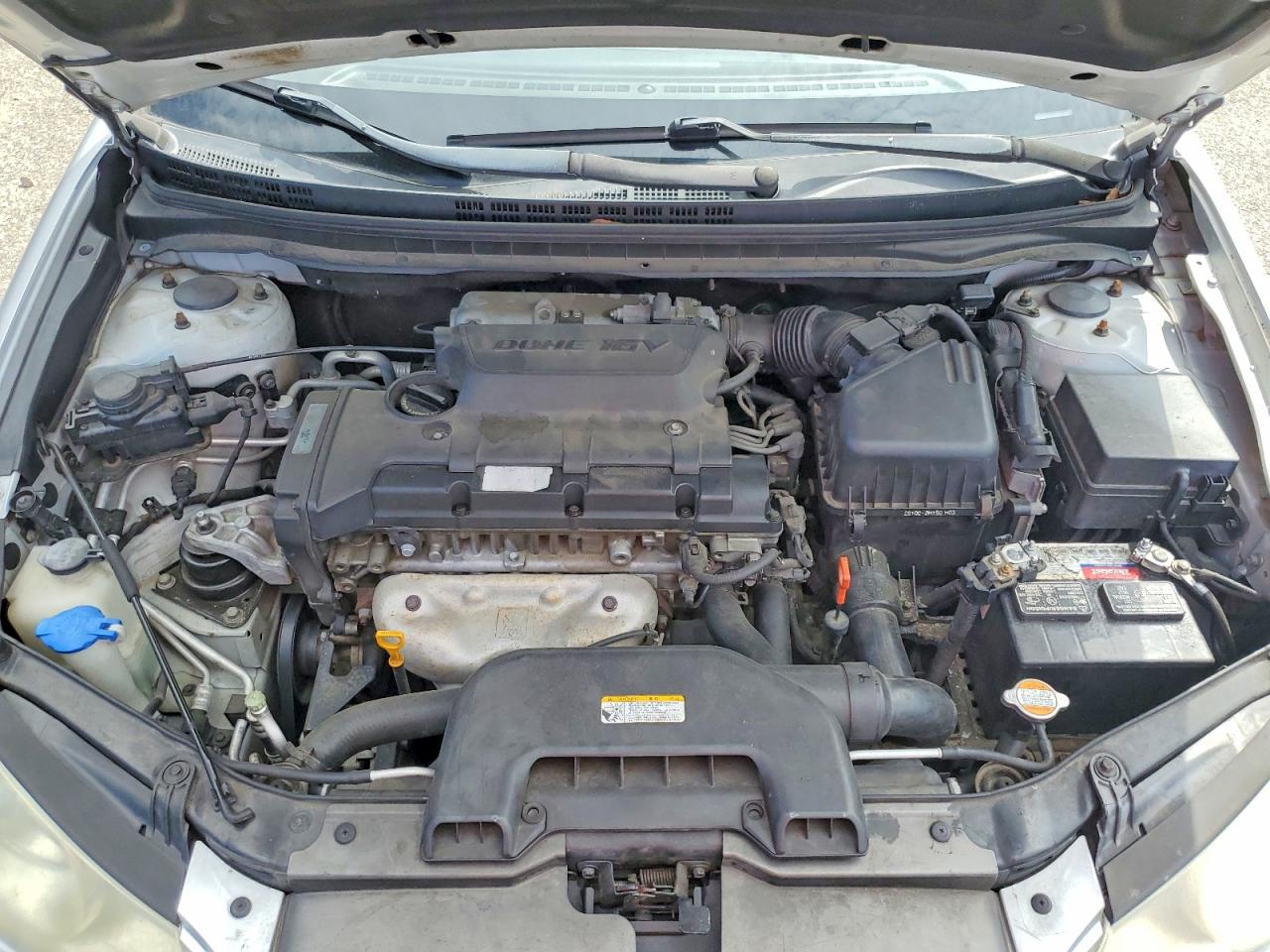 2008 Hyundai Elantra Gls Silver vin: KMHDU46D98U534959
