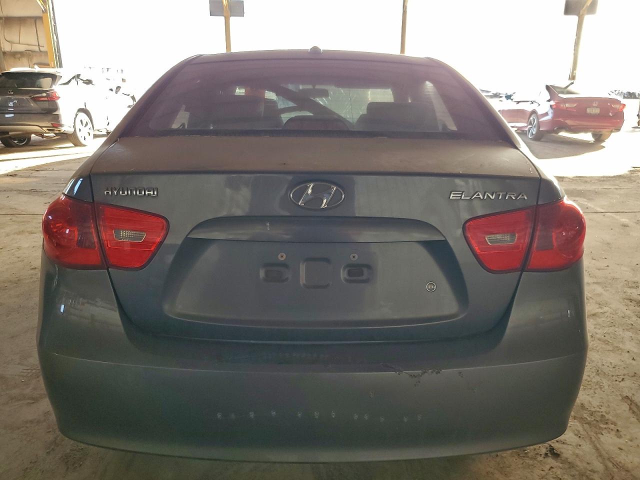 2009 Hyundai Elantra Gls Gray vin: KMHDU46D99U602078