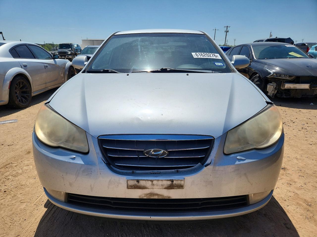 2009 Hyundai Elantra Gls Silver vin: KMHDU46D99U618619