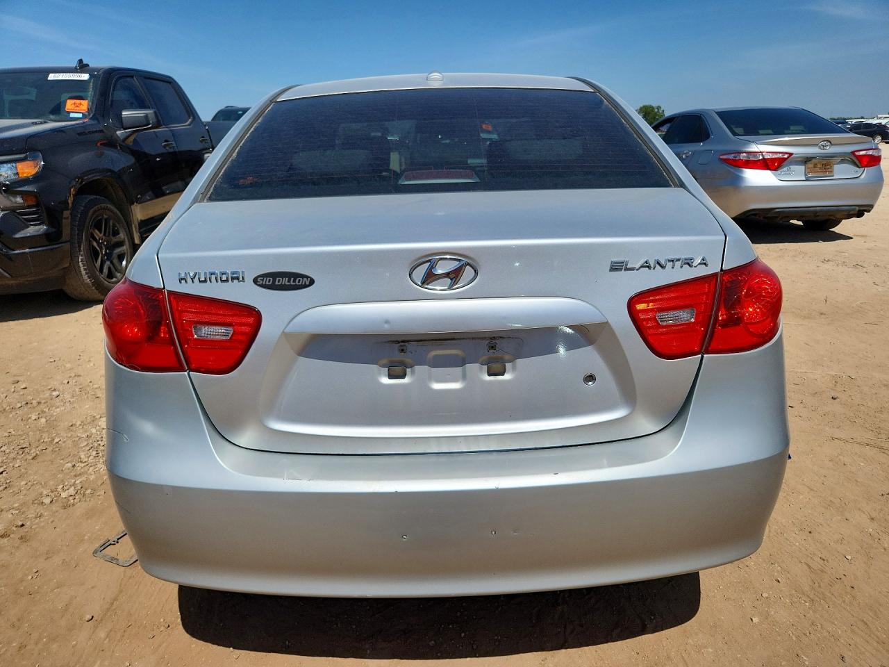 2009 Hyundai Elantra Gls Silver vin: KMHDU46D99U618619