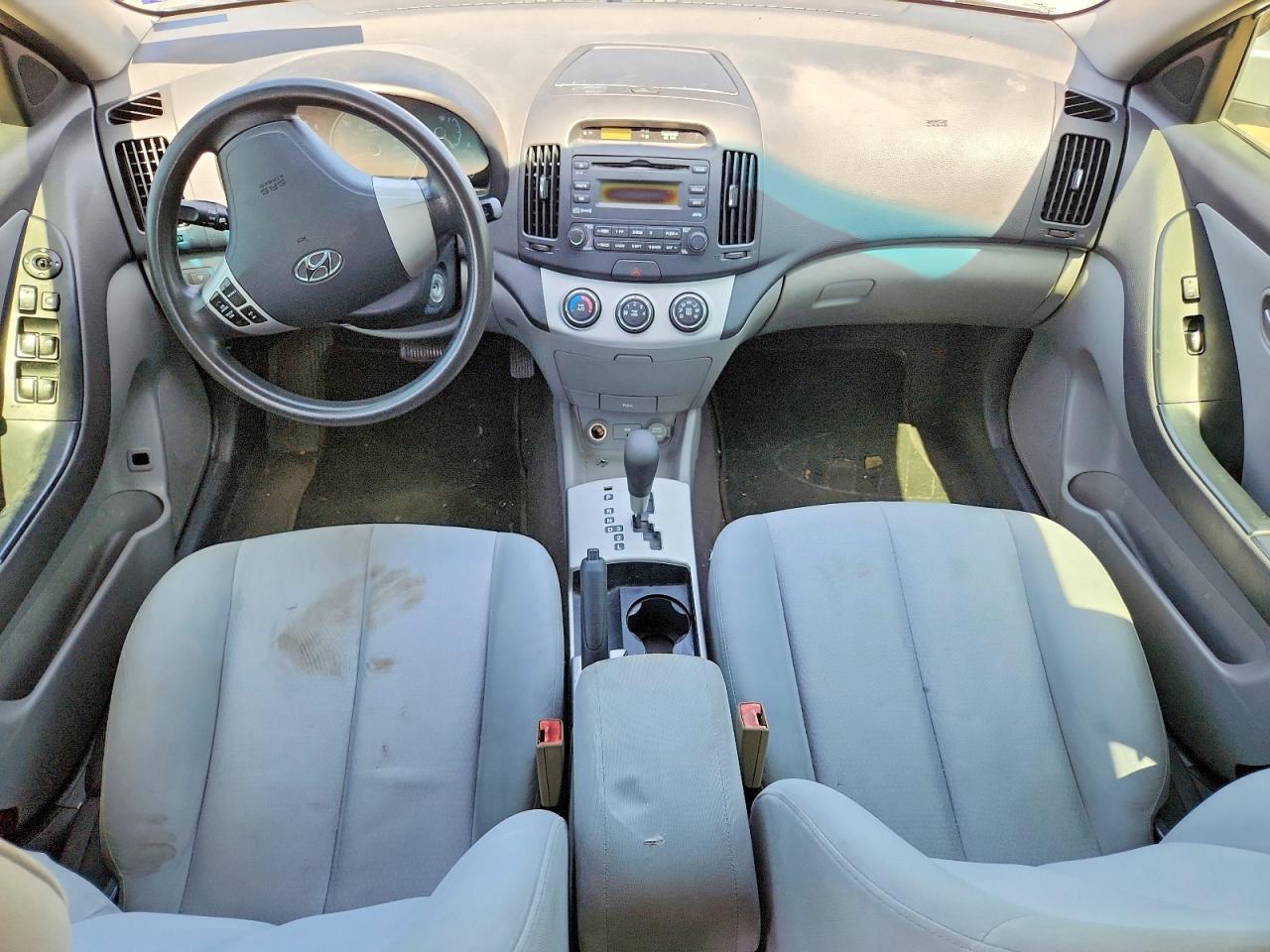 2009 Hyundai Elantra Gls Silver vin: KMHDU46D99U618619