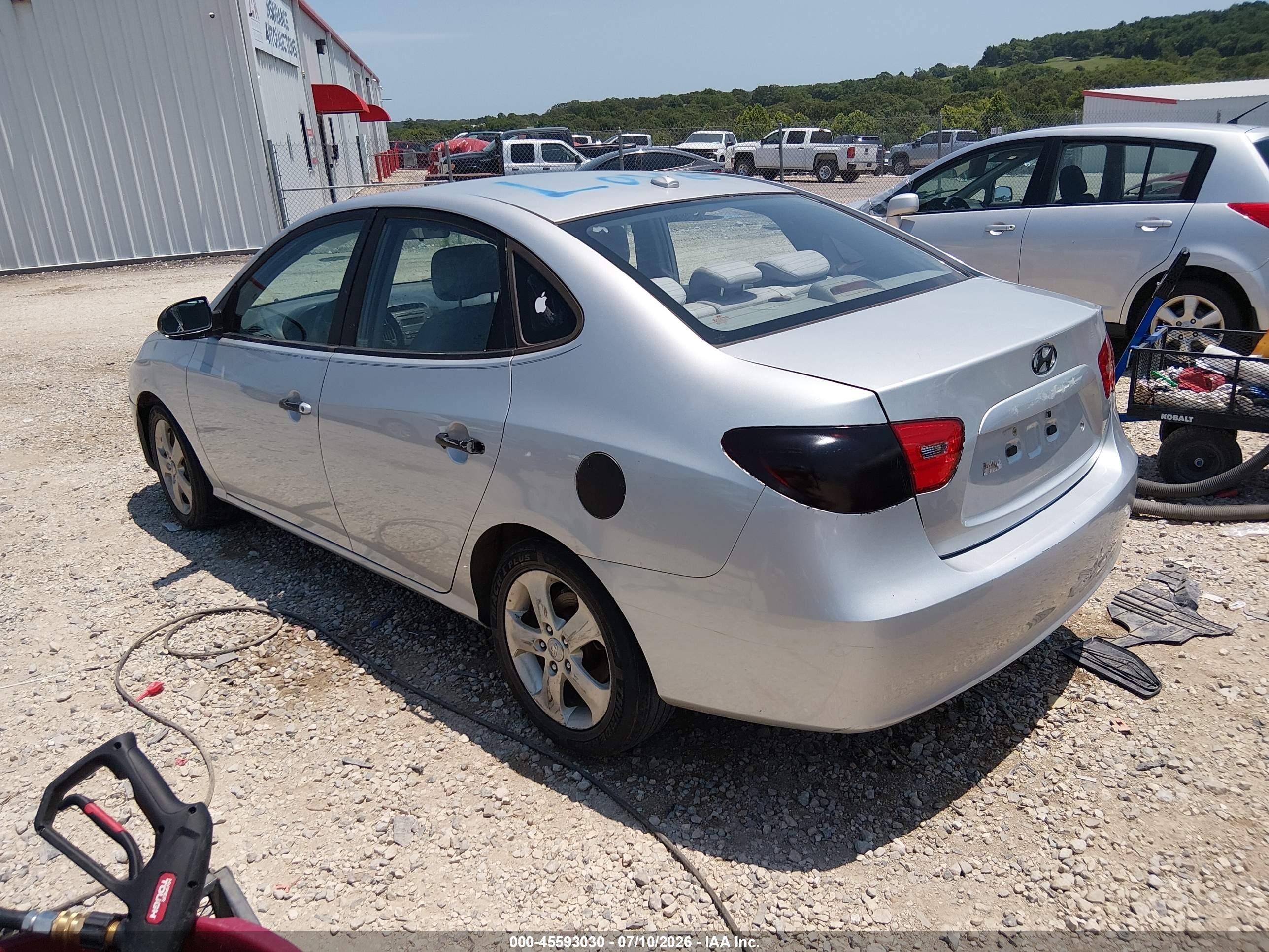 2009 Hyundai Elantra Se Silver vin: KMHDU46D99U631001