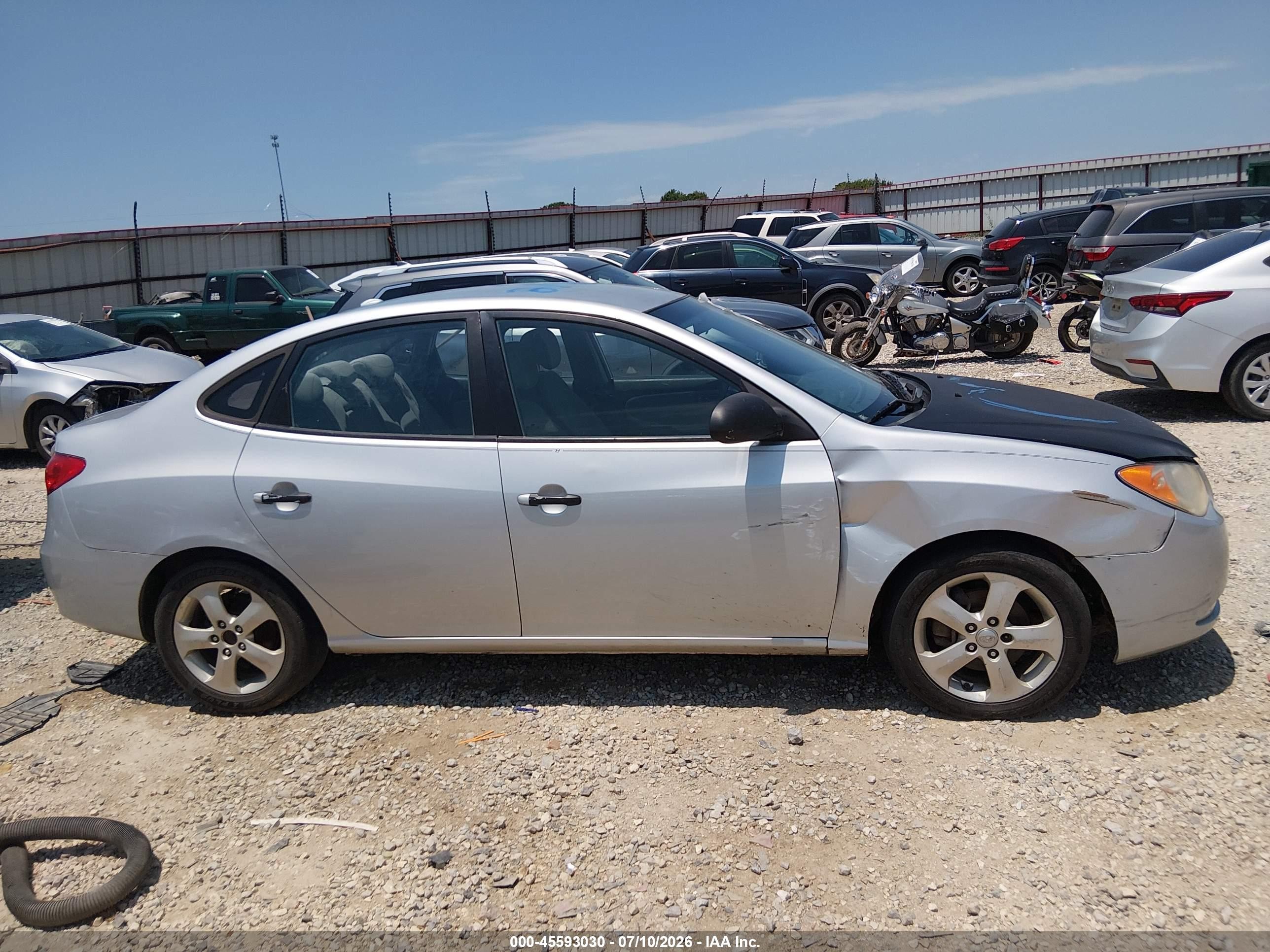 2009 Hyundai Elantra Se Silver vin: KMHDU46D99U631001