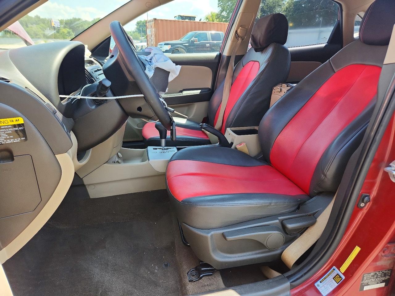 2009 Hyundai Elantra Gls Red vin: KMHDU46D99U640166