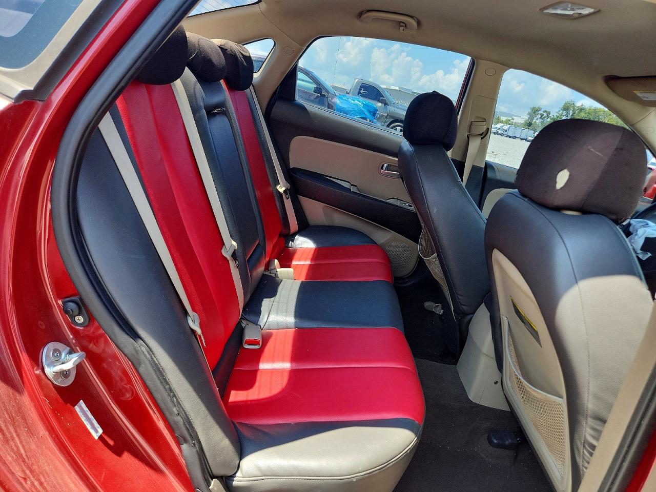 2009 Hyundai Elantra Gls Red vin: KMHDU46D99U640166