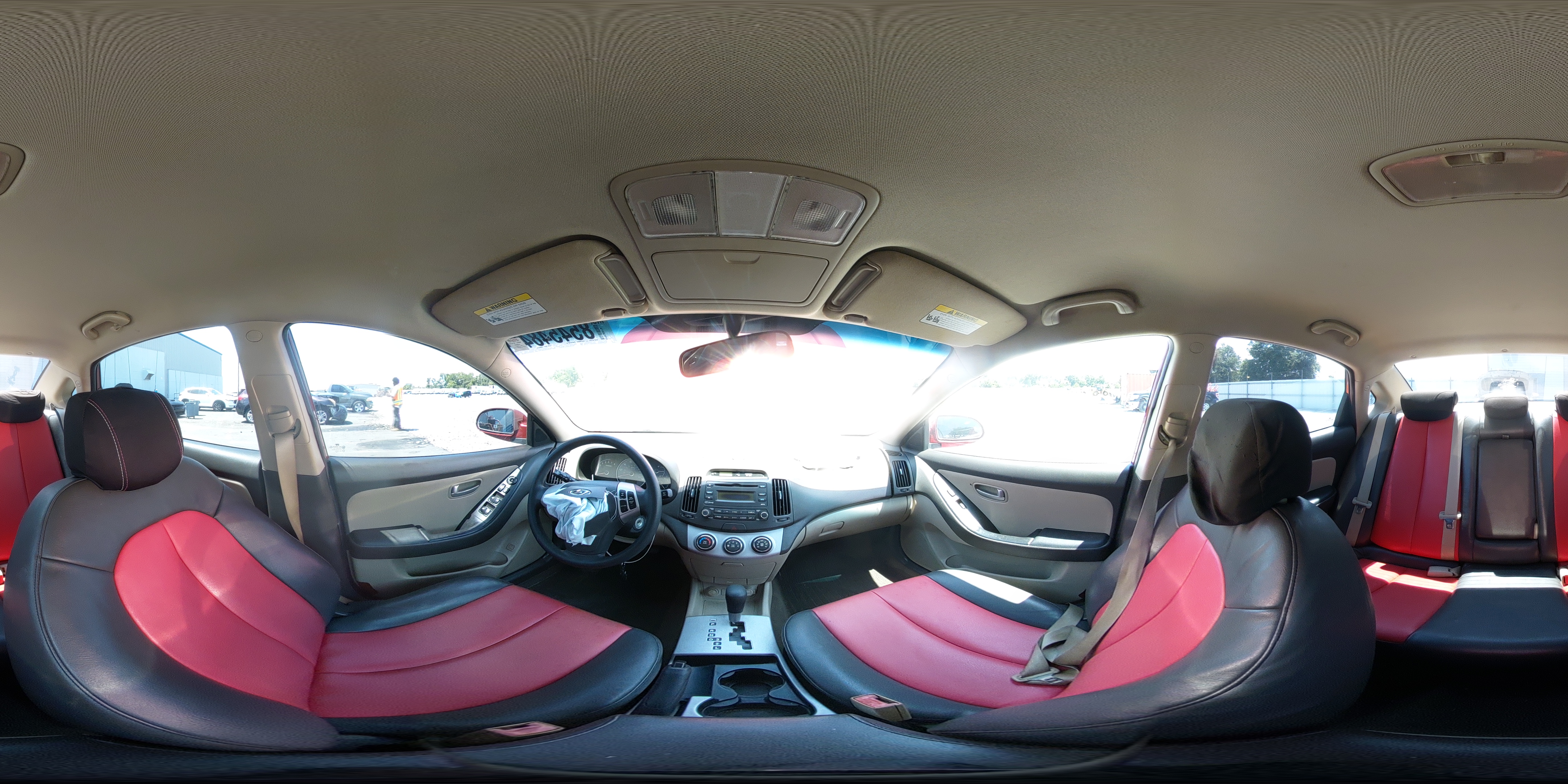 2009 Hyundai Elantra Gls Red vin: KMHDU46D99U640166