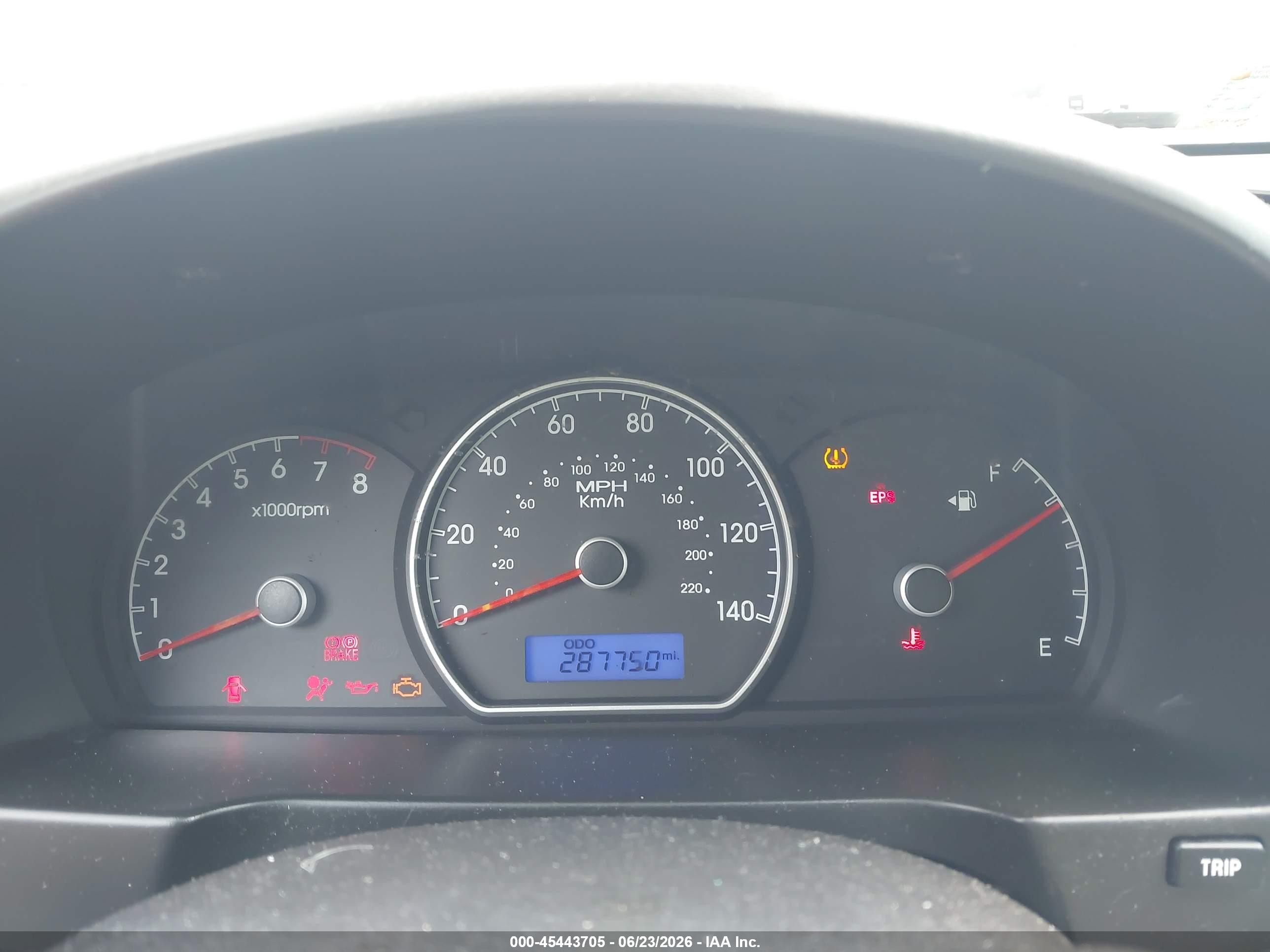2009 Hyundai Elantra Gls Gray vin: KMHDU46D99U676066