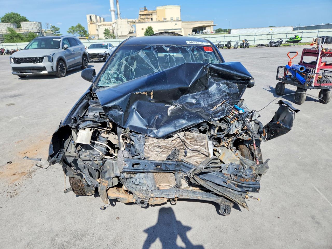 2009 Hyundai Elantra Gls Blue vin: KMHDU46D99U742096