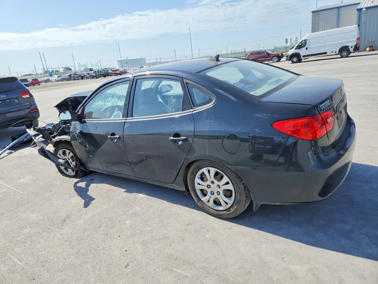 2009 Hyundai Elantra Gls Blue vin: KMHDU46D99U742096