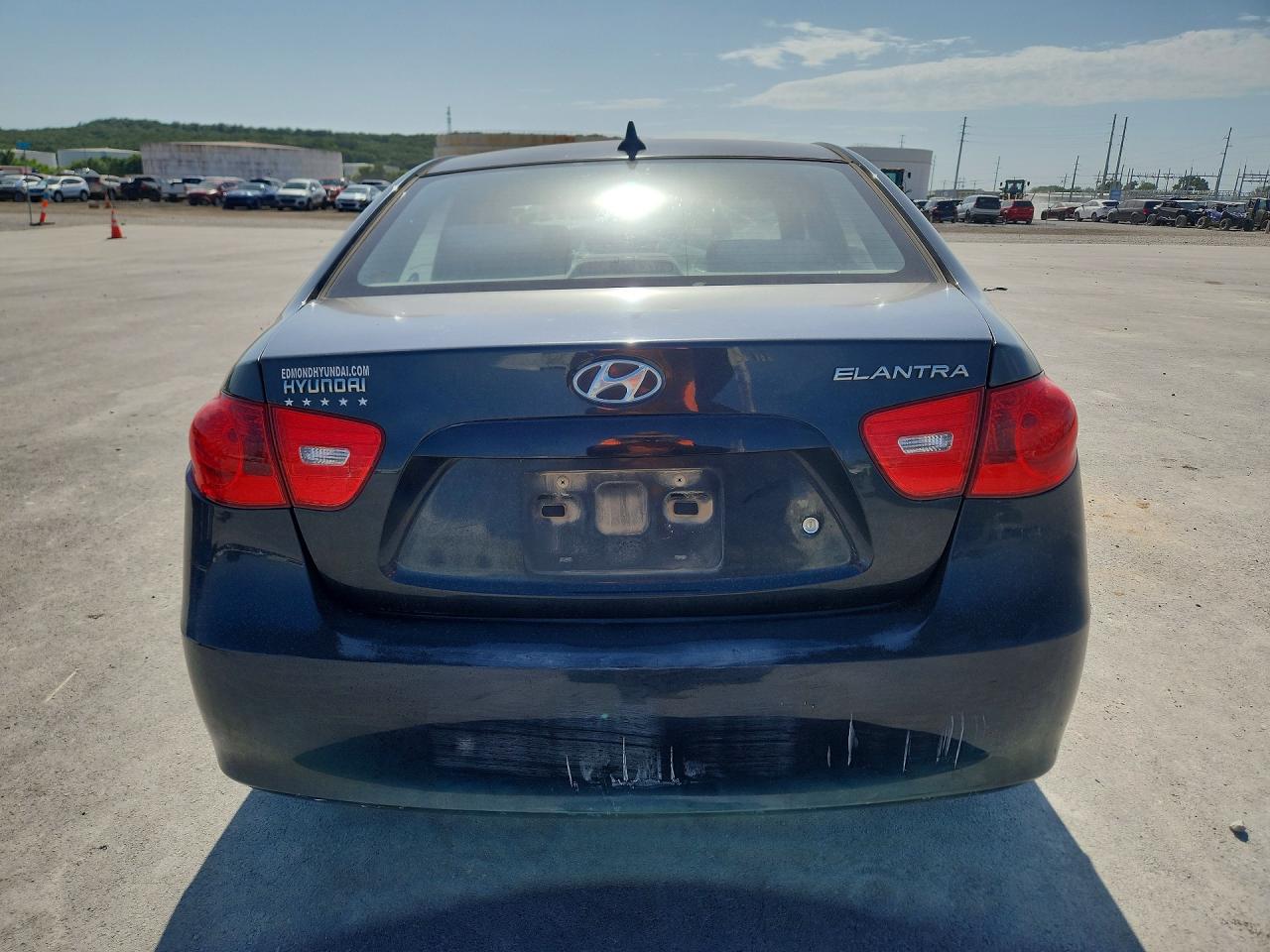 2009 Hyundai Elantra Gls Blue vin: KMHDU46D99U742096