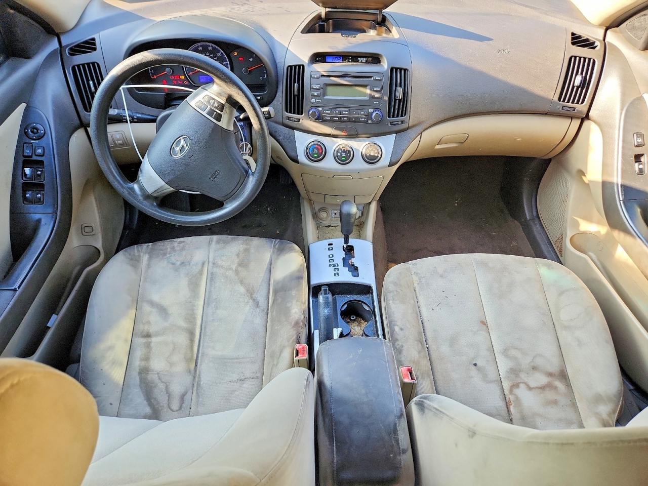 2009 Hyundai Elantra Gls Серый vin: KMHDU46D99U789709