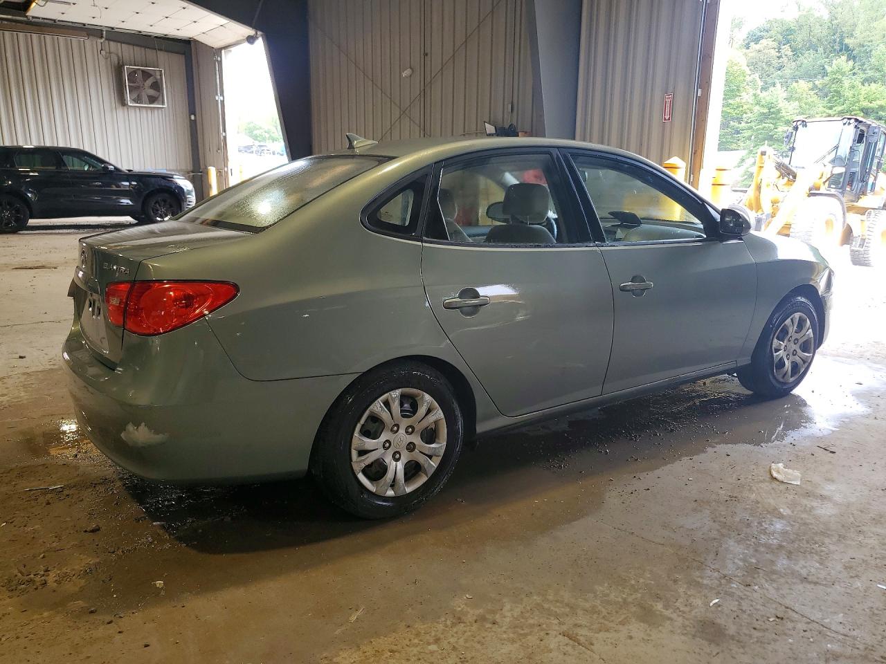 2009 Hyundai Elantra Gls Серый vin: KMHDU46D99U789709