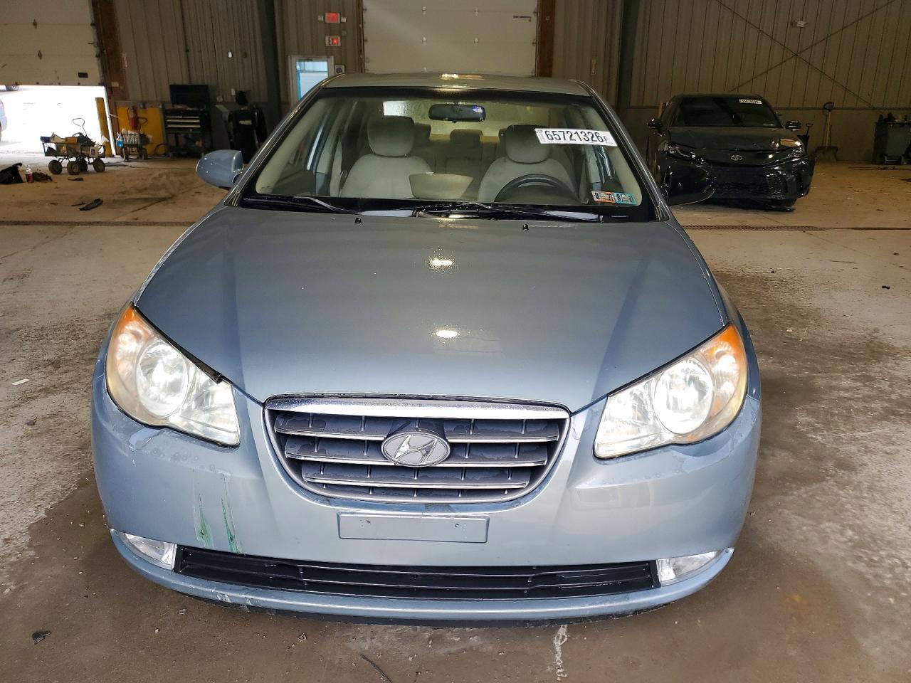 2009 Hyundai Elantra Gls Серый vin: KMHDU46D99U789709