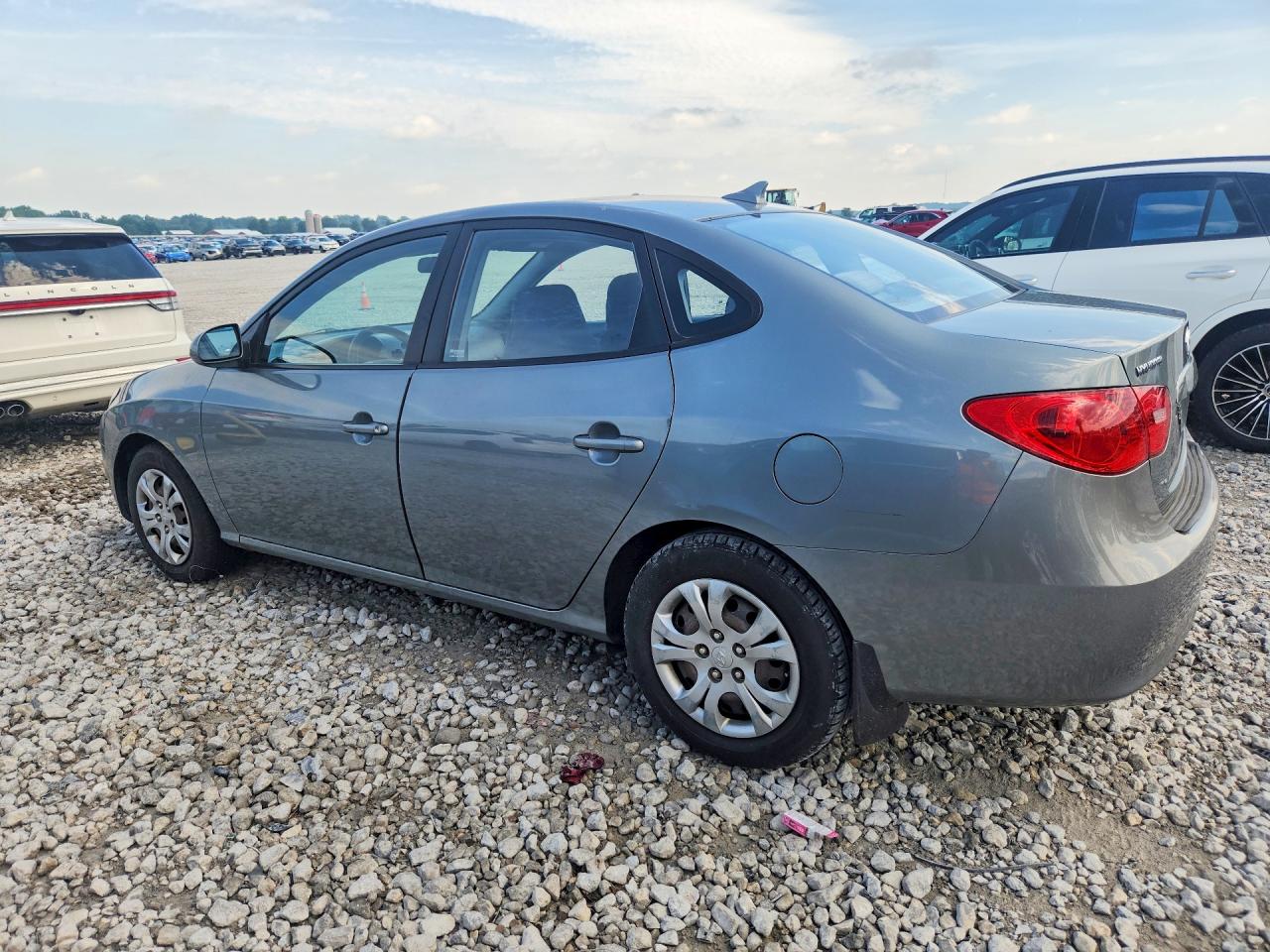 2009 Hyundai Elantra Gls Gray vin: KMHDU46D99U806539