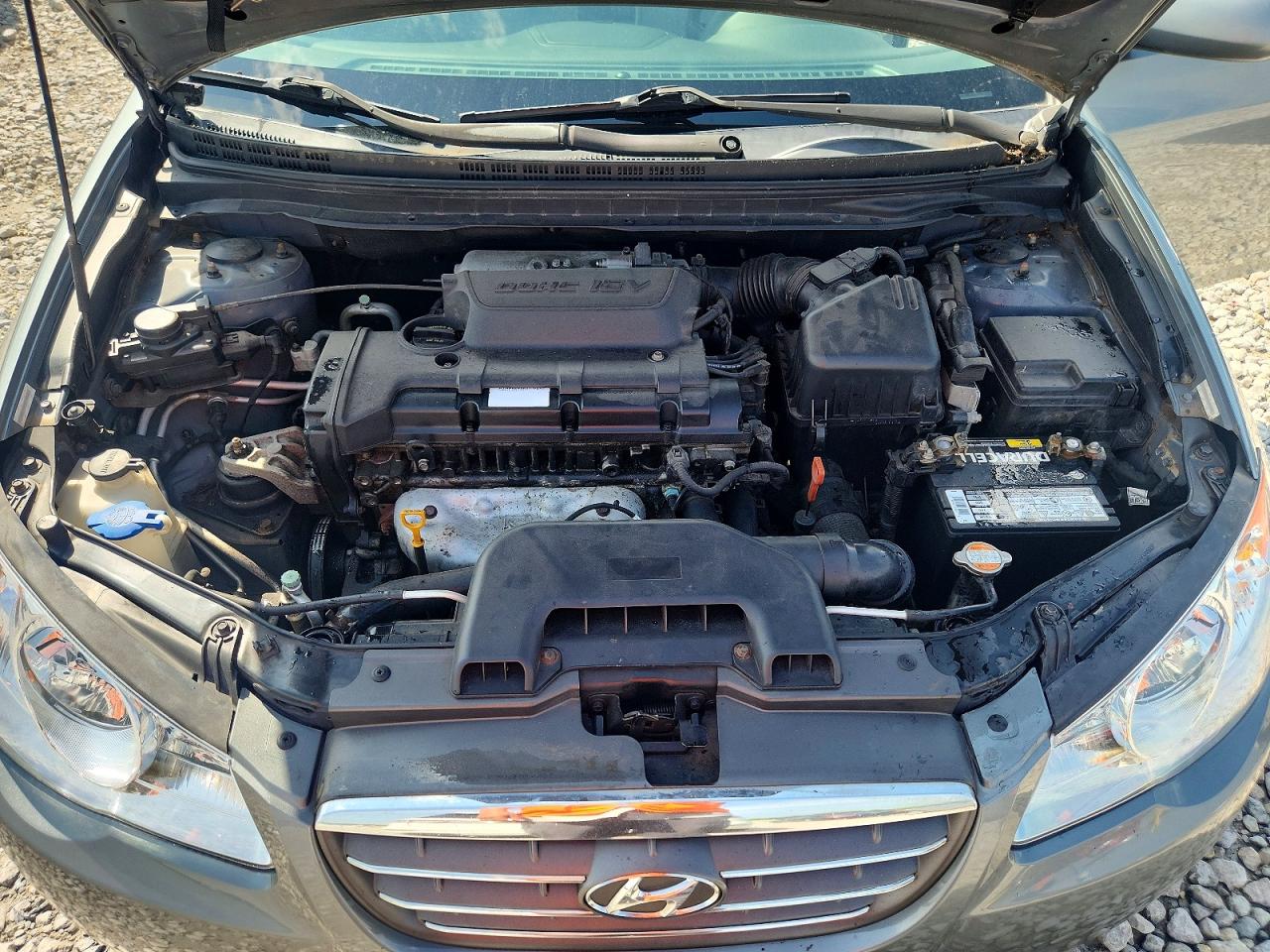 2009 Hyundai Elantra Gls Gray vin: KMHDU46D99U806539