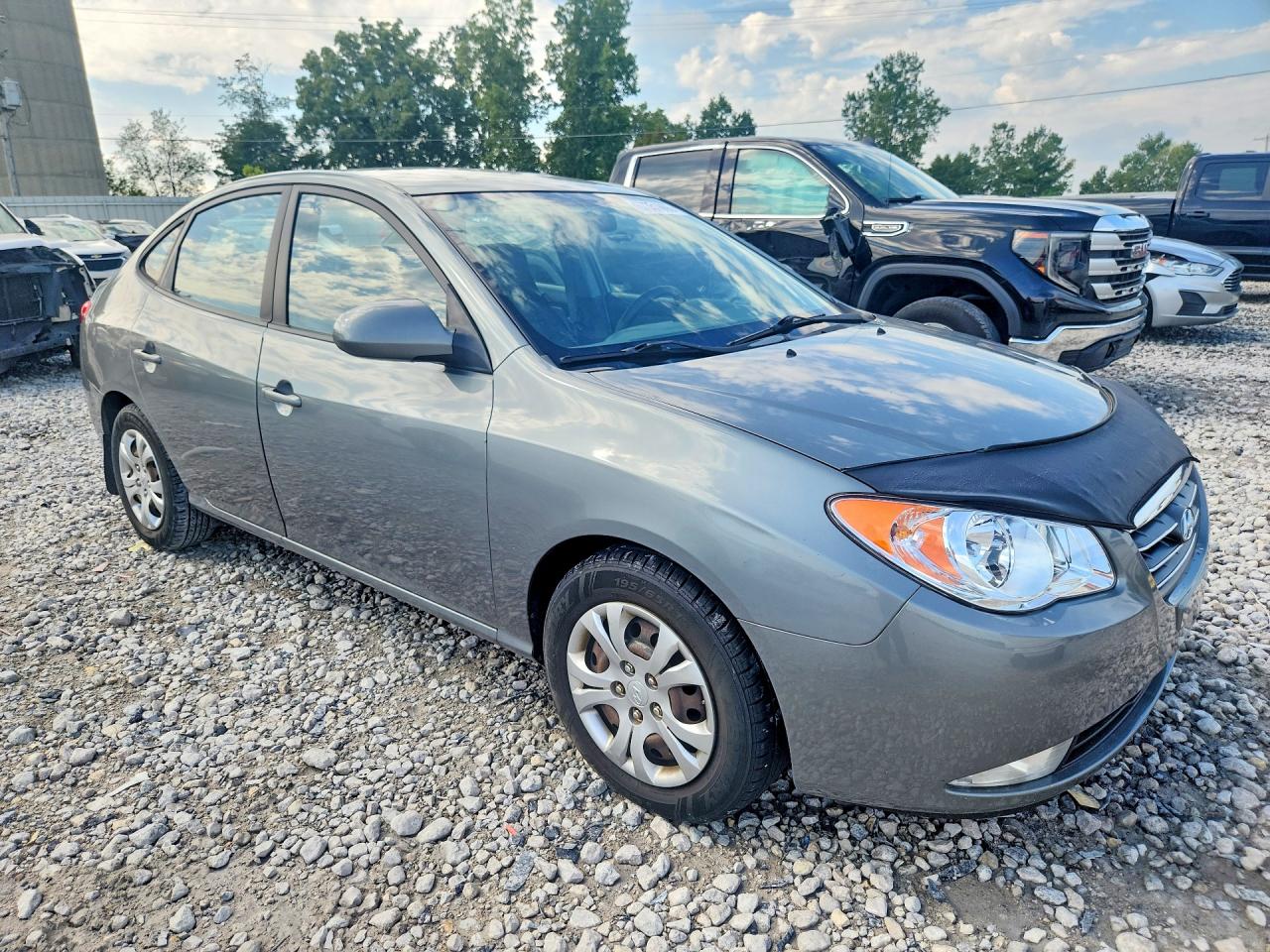 2009 Hyundai Elantra Gls Gray vin: KMHDU46D99U806539