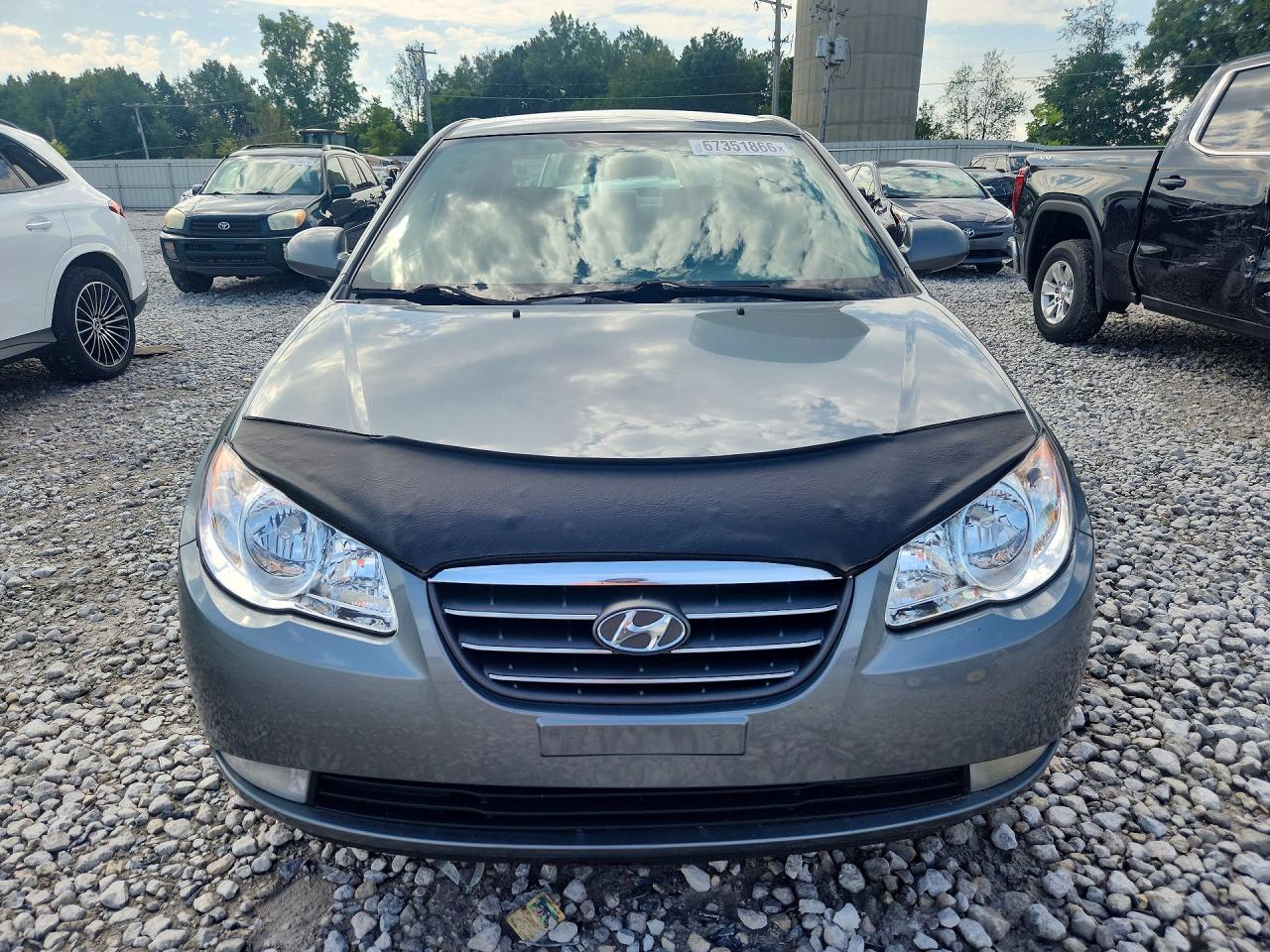 2009 Hyundai Elantra Gls Gray vin: KMHDU46D99U806539