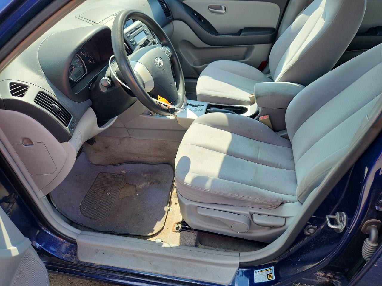 2007 Hyundai Elantra Gls Blue vin: KMHDU46DX7U179878