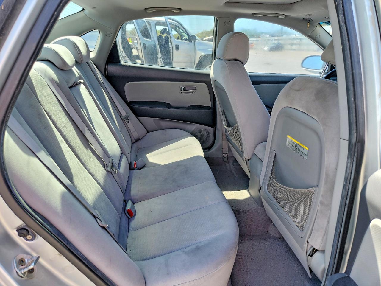 2007 Hyundai Elantra Gls Silver vin: KMHDU46DX7U220316