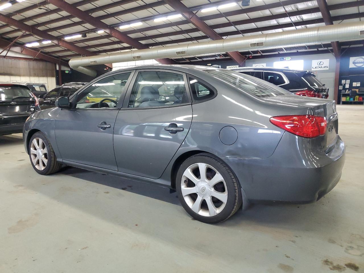 2008 Hyundai Elantra Gls Gray vin: KMHDU46DX8U273986