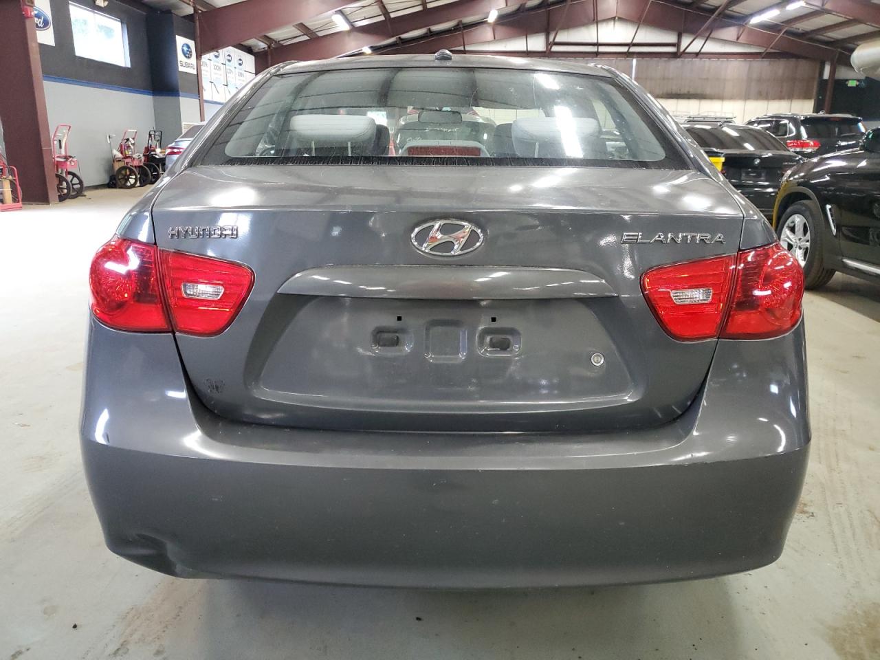 2008 Hyundai Elantra Gls Gray vin: KMHDU46DX8U273986