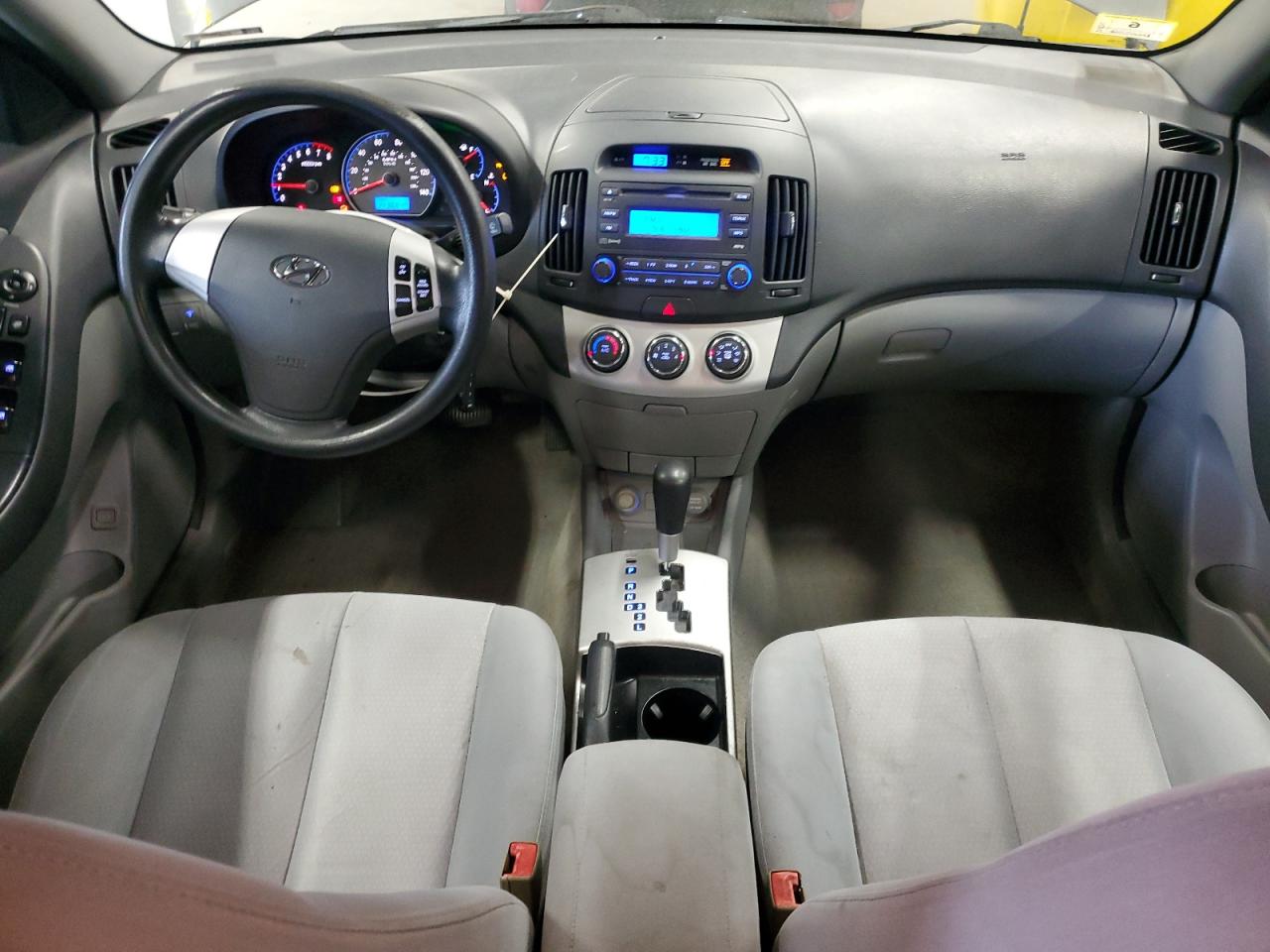 2008 Hyundai Elantra Gls Gray vin: KMHDU46DX8U273986