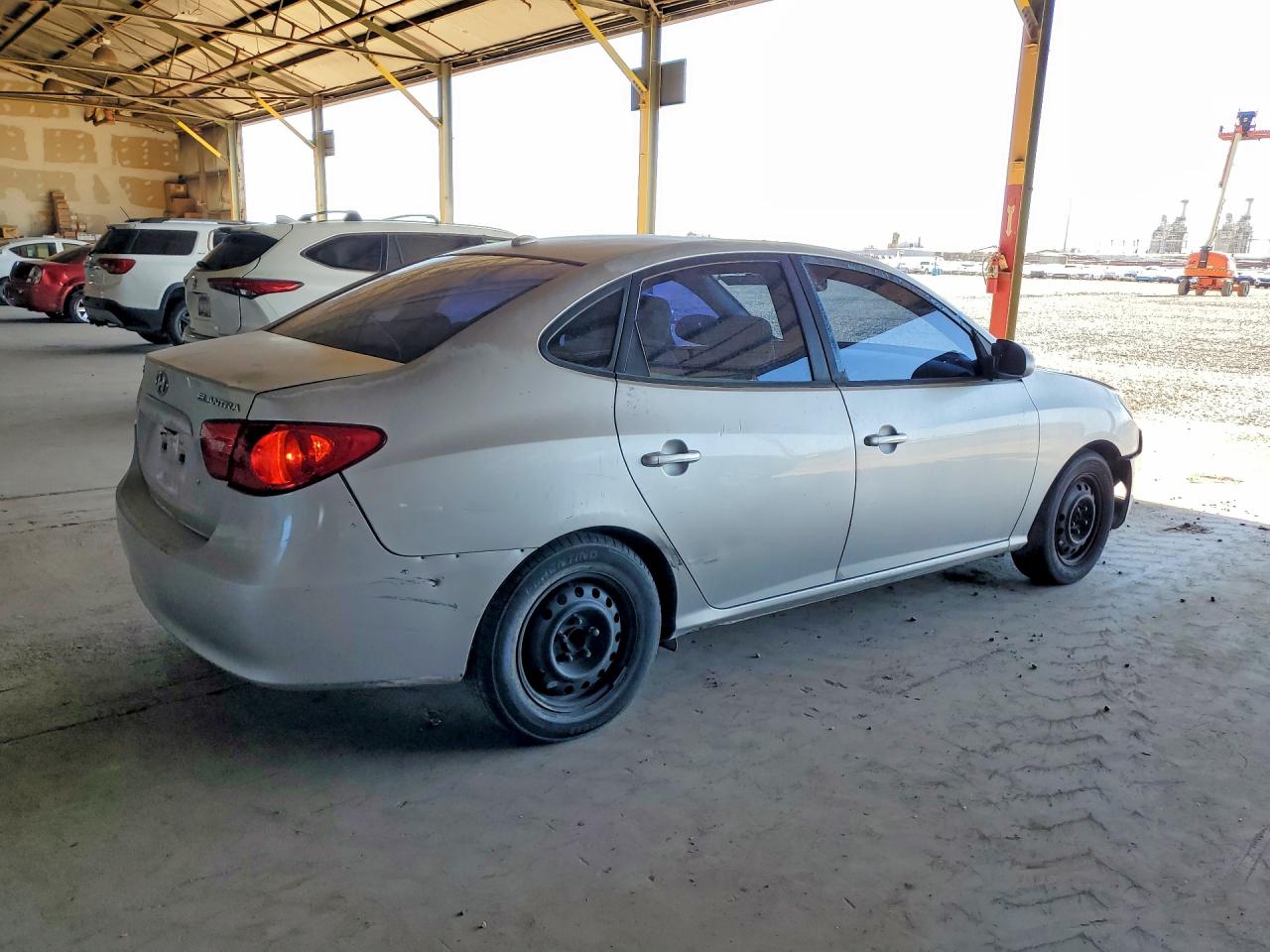 2008 Hyundai Elantra Gls Серебряный vin: KMHDU46DX8U352610