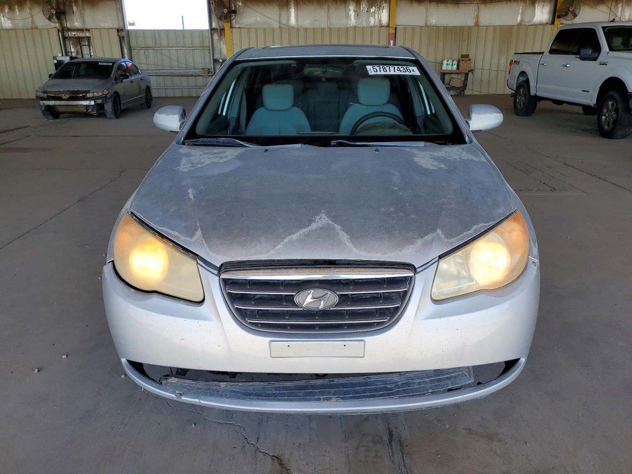 2008 Hyundai Elantra Gls Серебряный vin: KMHDU46DX8U352610