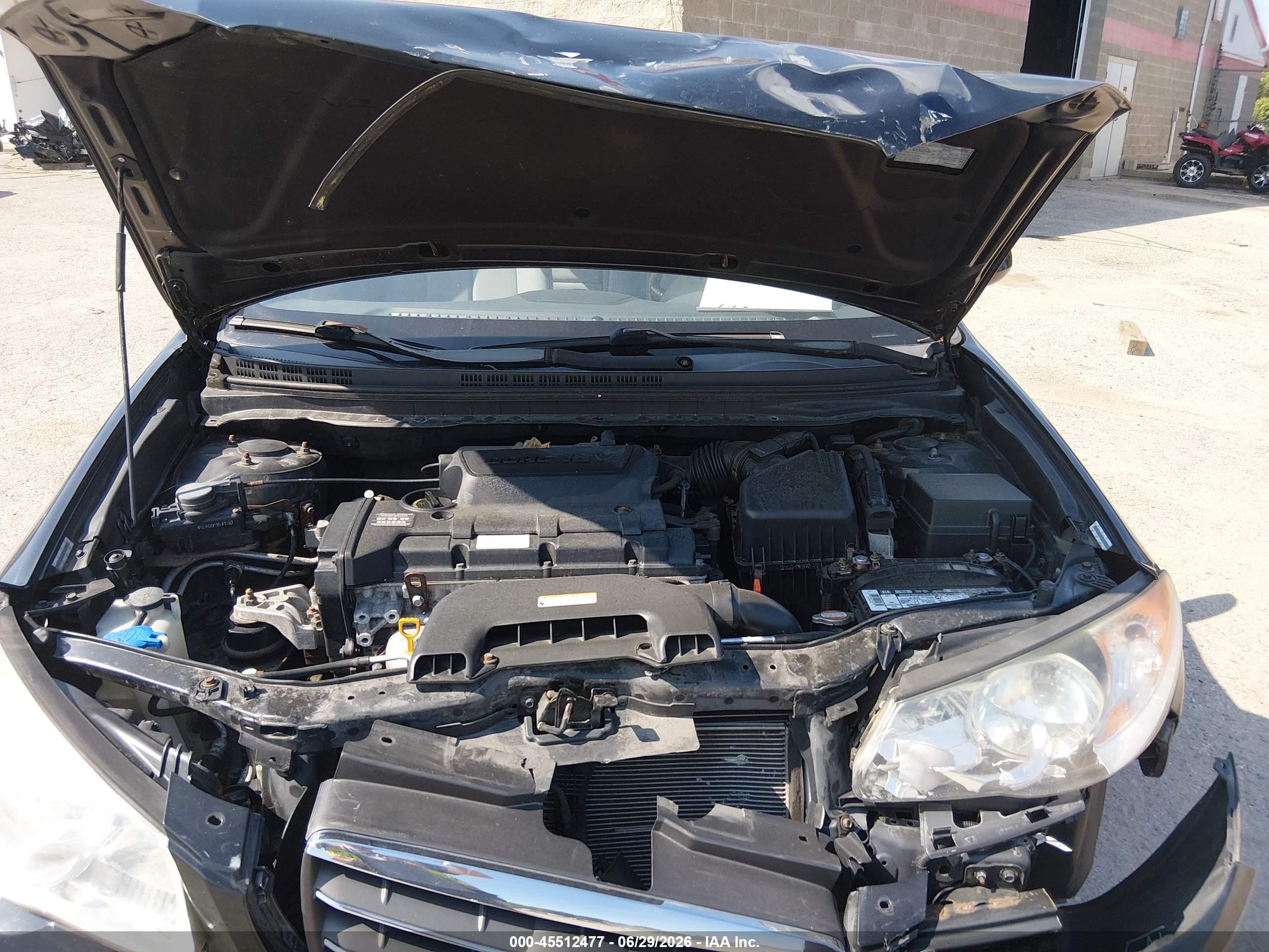 2008 Hyundai Elantra Gls/se/limited Black vin: KMHDU46DX8U372629