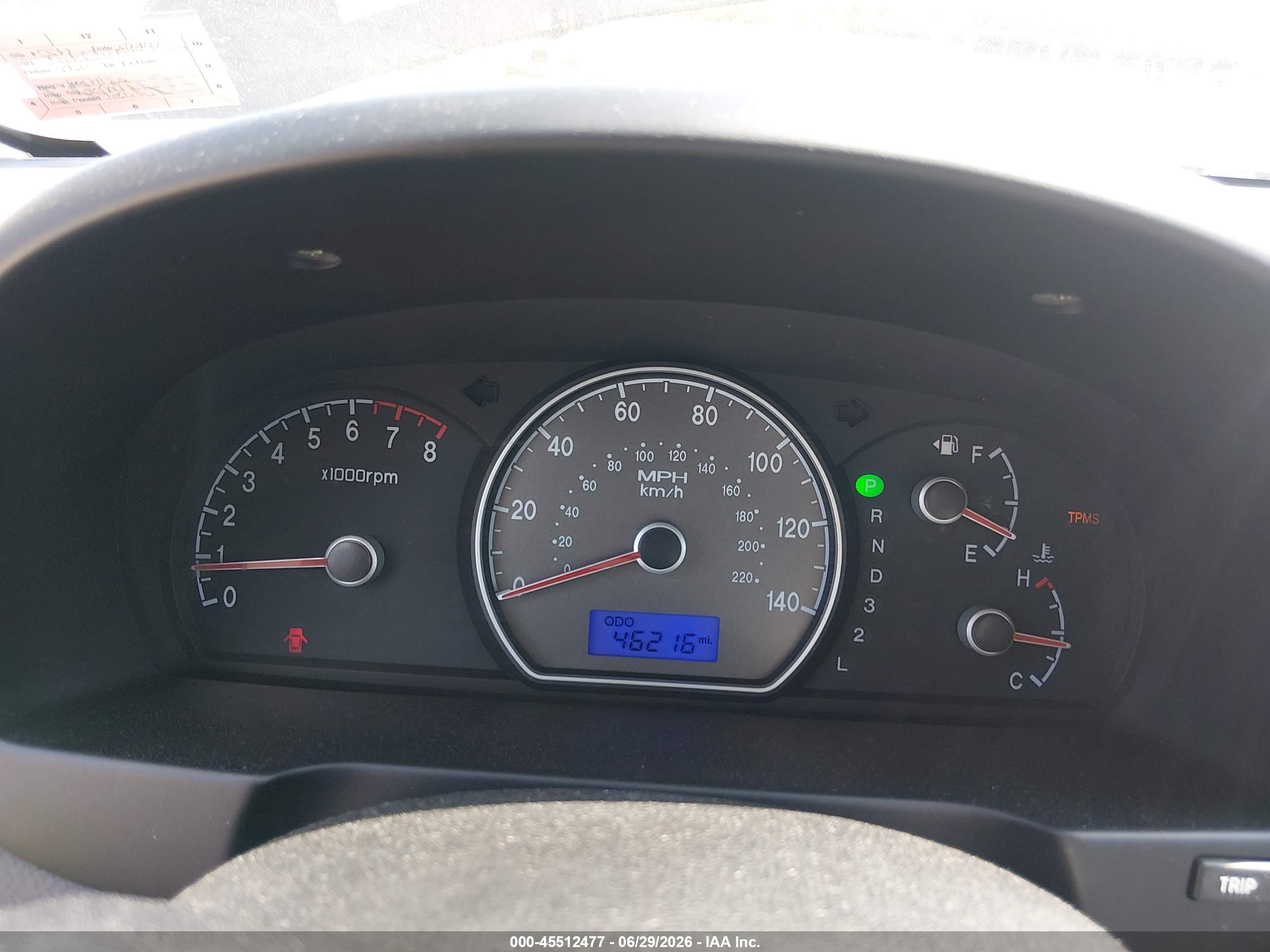 2008 Hyundai Elantra Gls/se/limited Black vin: KMHDU46DX8U372629